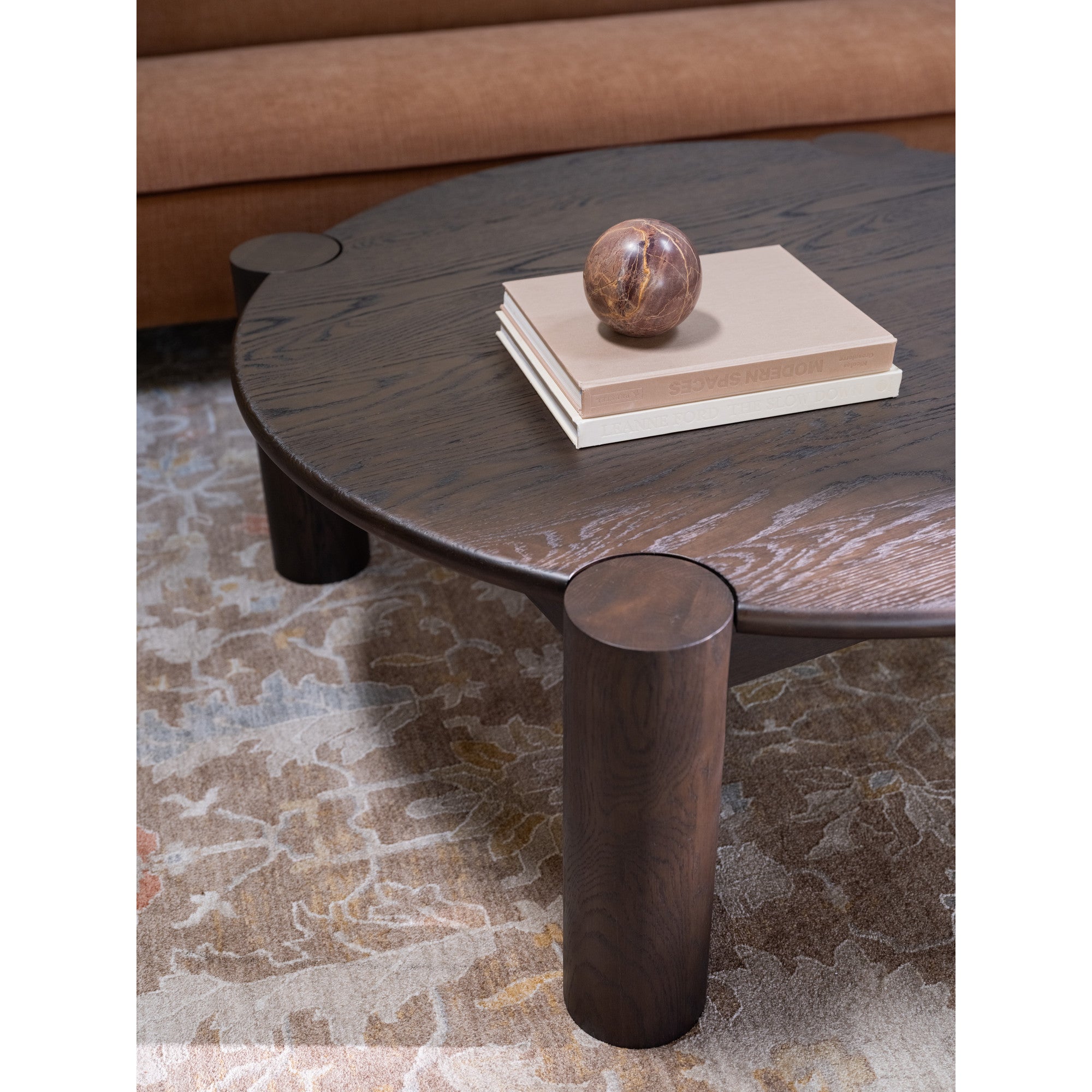 Moes Jack Coffee Table Brushed Dark Brown BC-1155-20