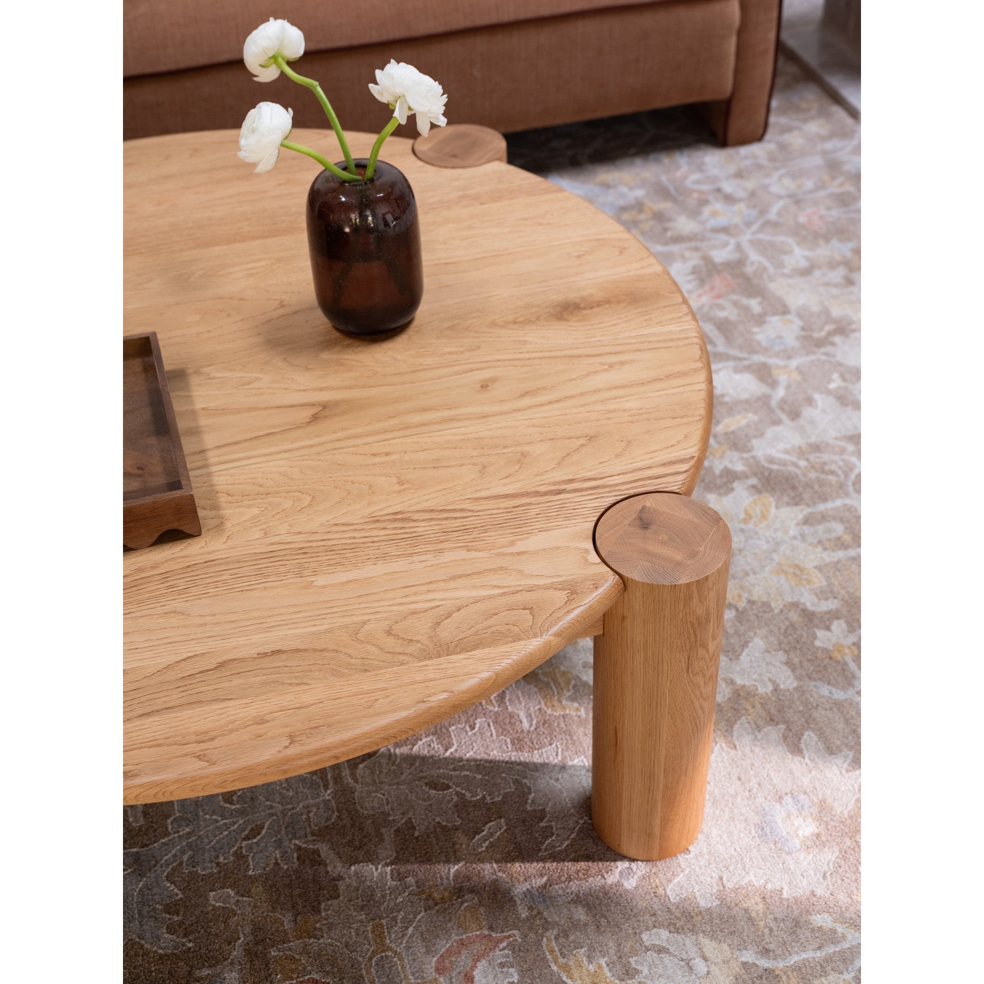 Moes Jack Coffee Table Brushed Natural Oak BC-1155-24