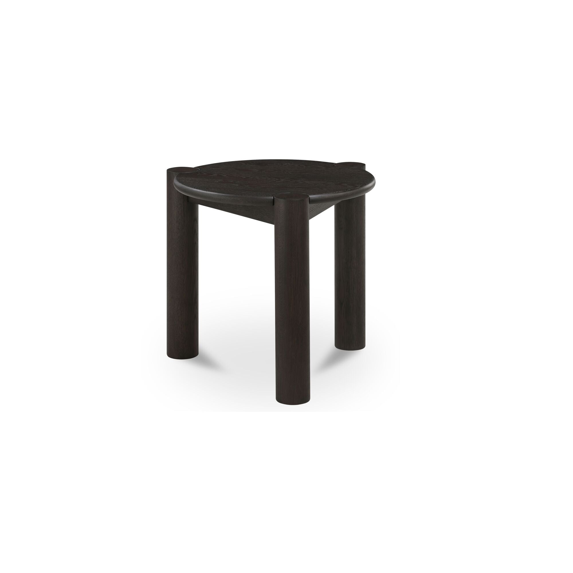 Moes Jack Side Table Brushed Dark Brown BC-1157-20