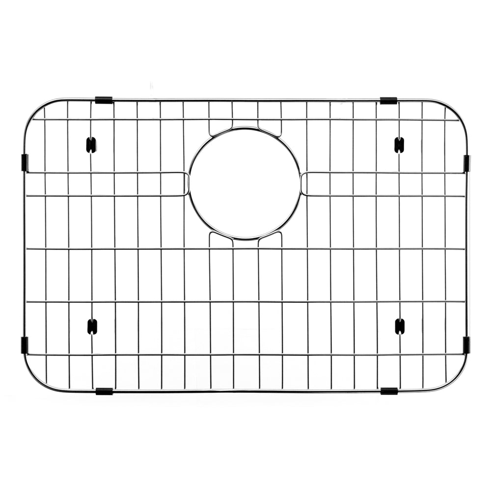20 3/8" x 13 5/8" x 1" Stainless Steel Wirecraft Bottom Grid