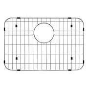 20 3/8" x 13 5/8" x 1" Stainless Steel Wirecraft Bottom Grid