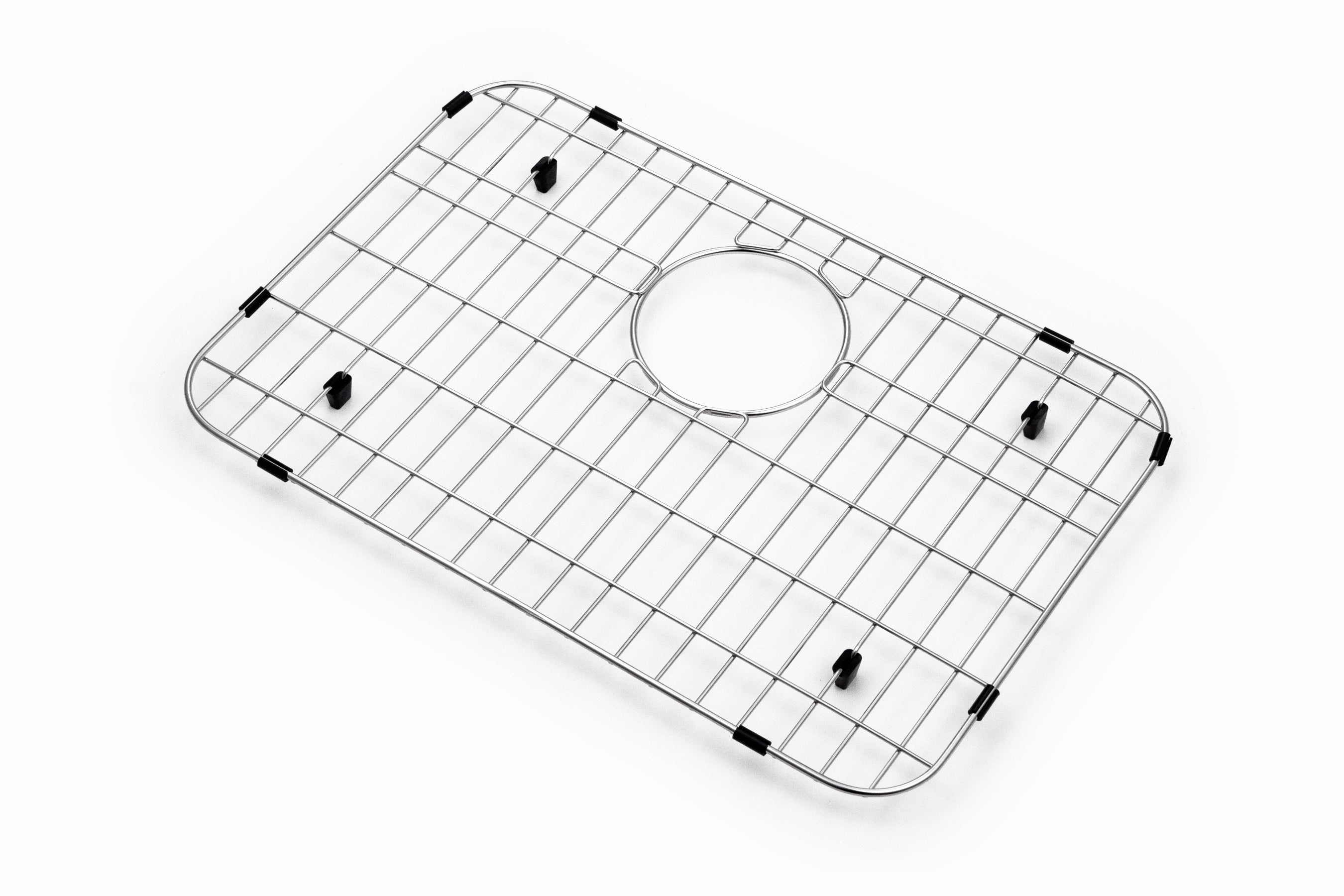 20 3/8" x 13 5/8" x 1" Stainless Steel Wirecraft Bottom Grid