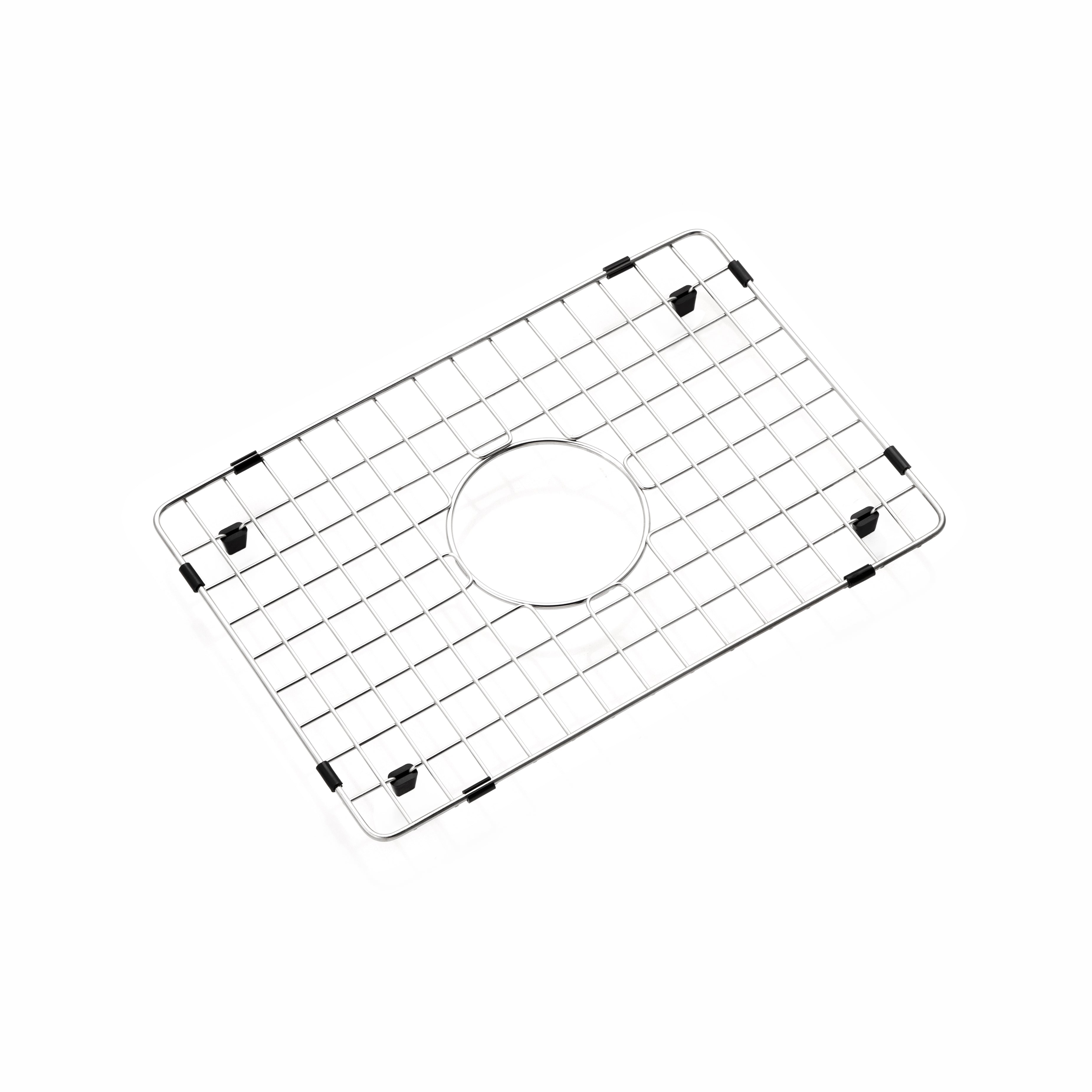 11-3/4" x 17-3/8" x 1-1/8" Stainless Steel Wirecraft Bottom Grid