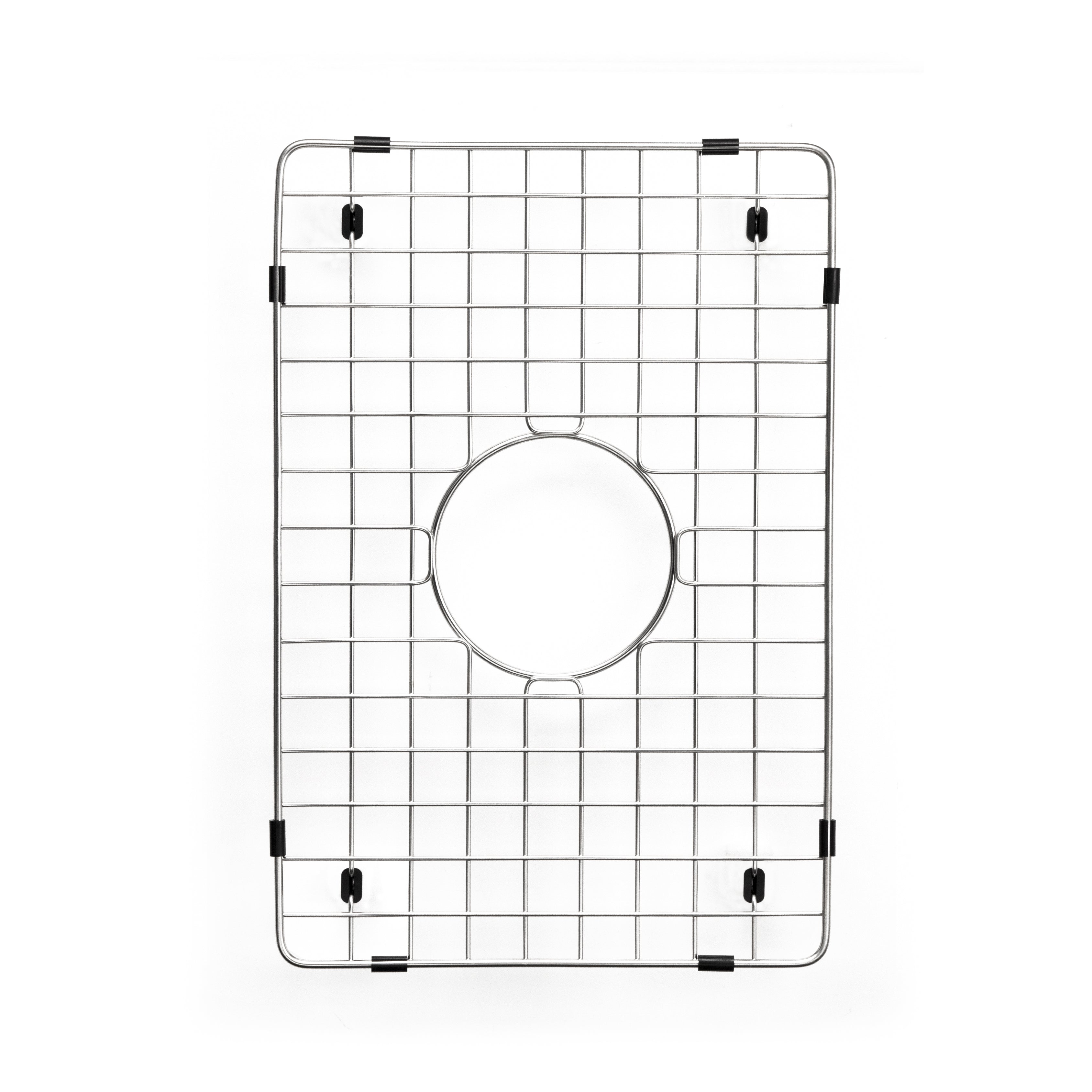 11-3/4" x 17-3/8" x 1-1/8" Stainless Steel Wirecraft Bottom Grid