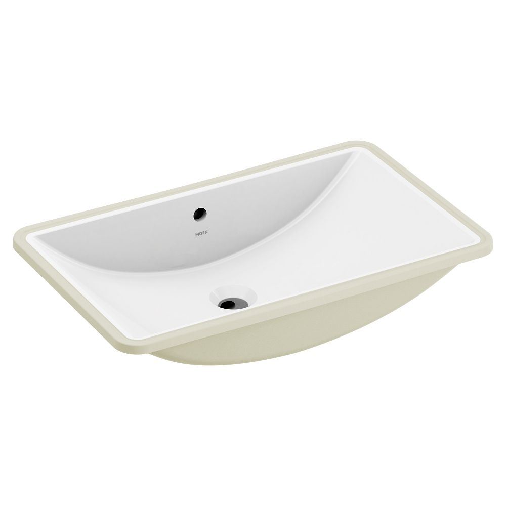 Moen Rectangle Undermount Bathroom Sink