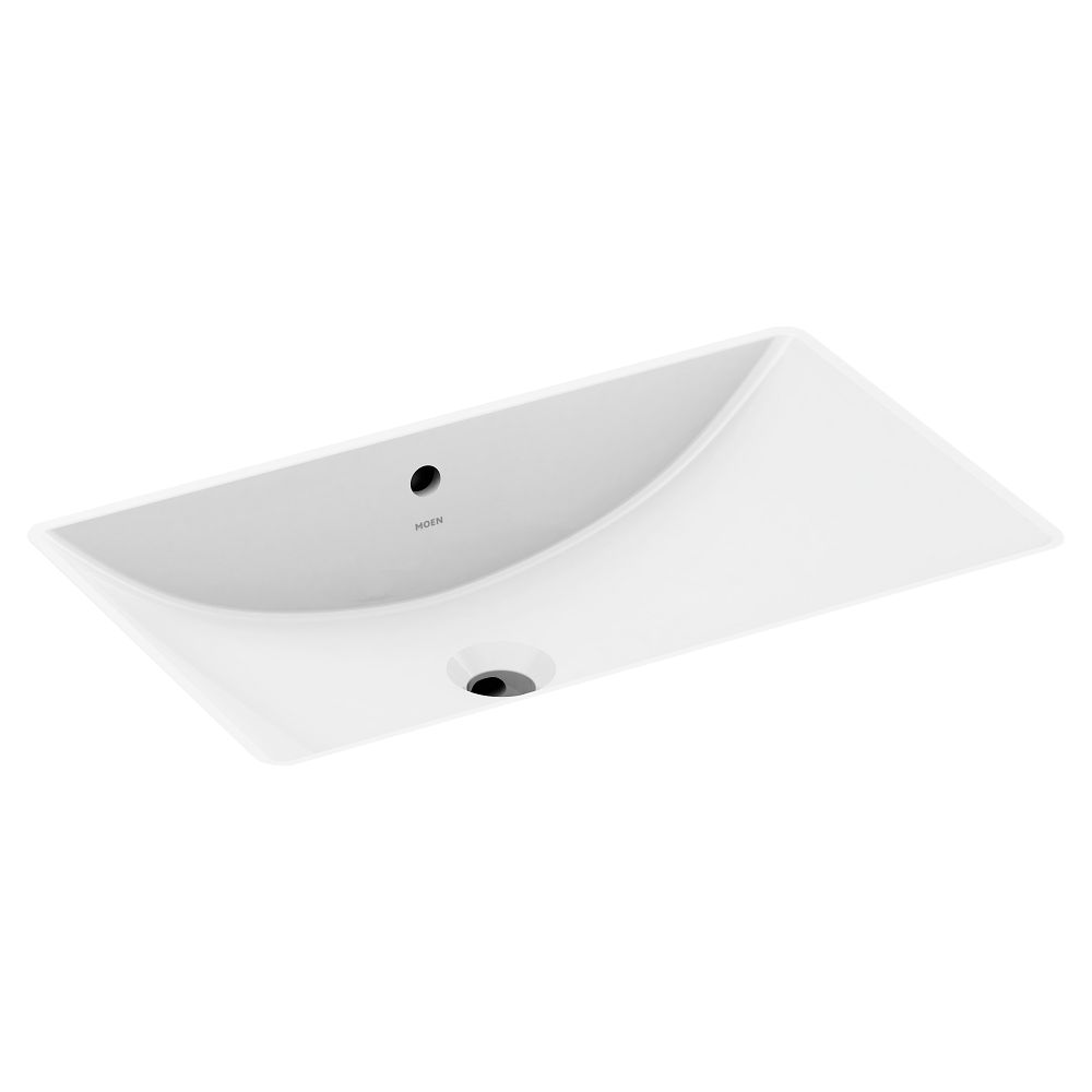 Moen Rectangle Undermount Bathroom Sink