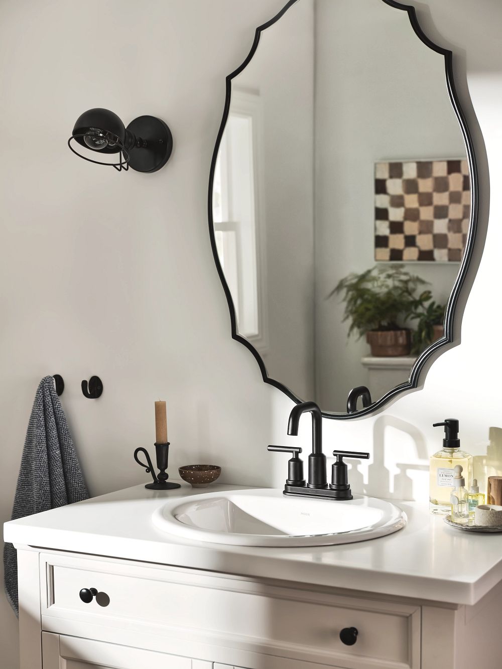 Moen Oval Drop-in Bathroom Sink