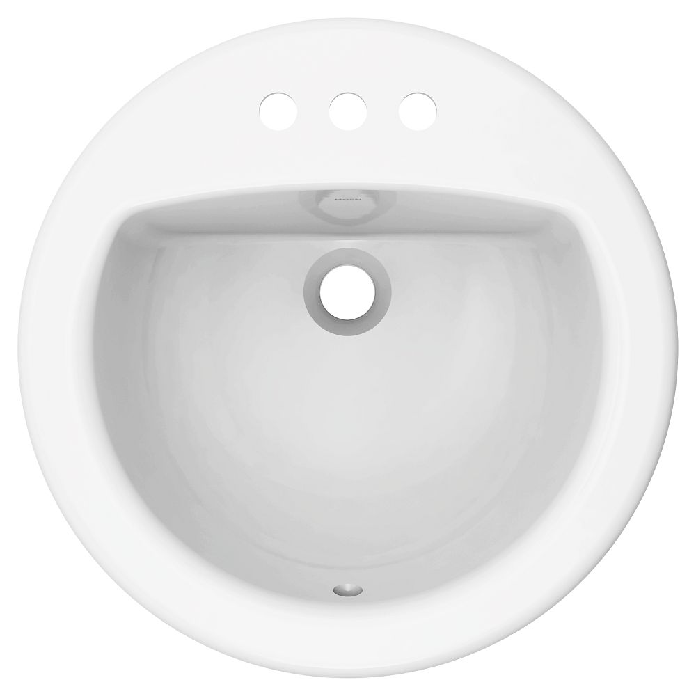 Moen Oval Drop-in Bathroom Sink