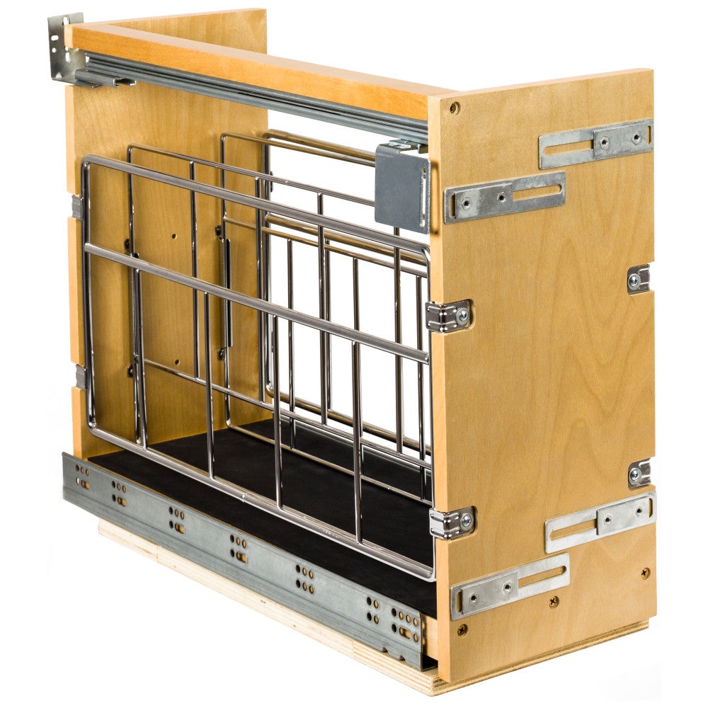 "No Wiggle" Soft-close Tray Divider Pullout