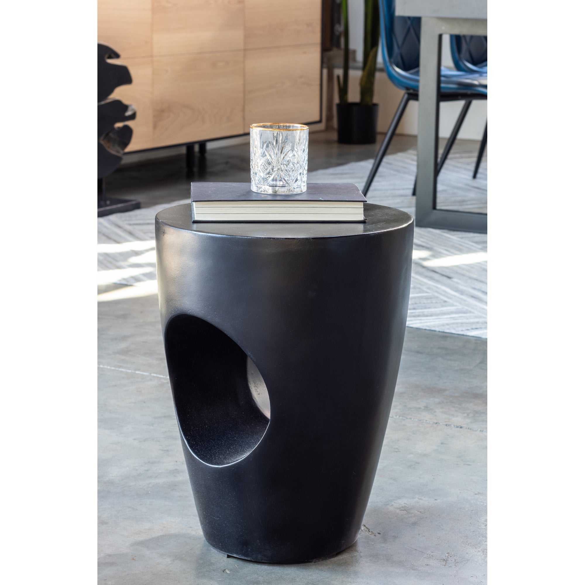 Moes Aylard Outdoor Stool Black BQ-1003-02