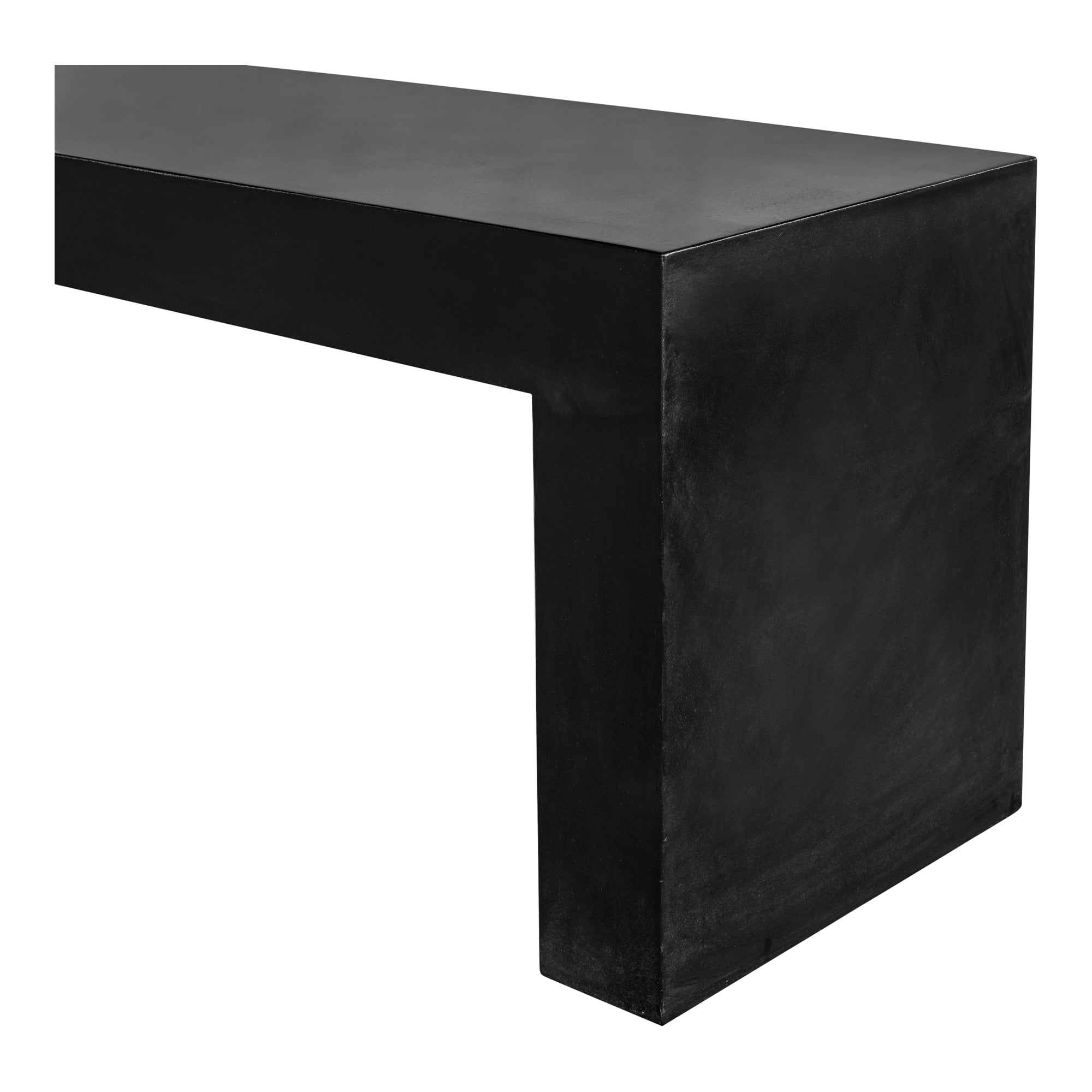 Moes Lazarus Outdoor Bench Black BQ-1005-02