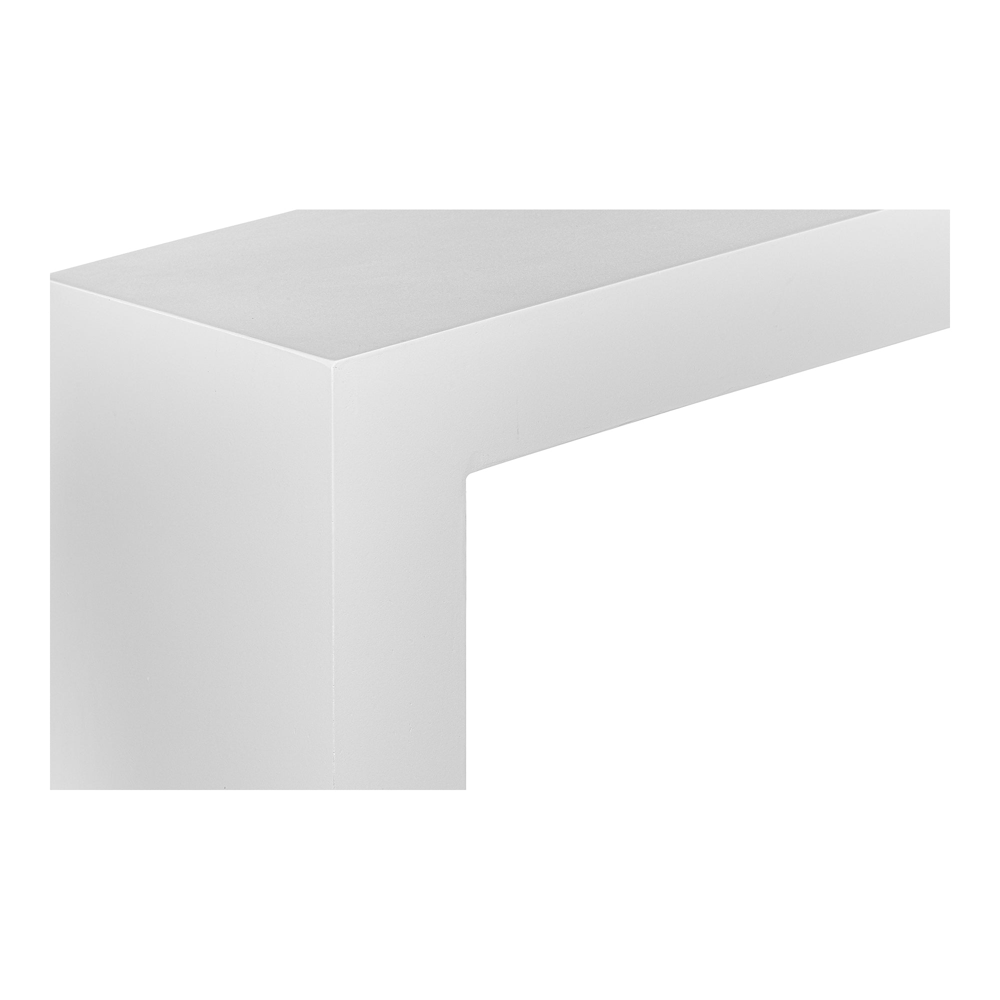Moes Lazarus Outdoor Bench White BQ-1005-18