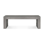 Moes Lazarus Outdoor Bench Dark Grey BQ-1005-25