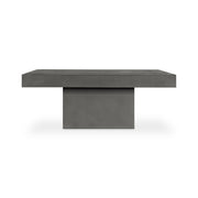 Moes Maxima Outdoor Coffee Table Grey BQ-1007-25-0