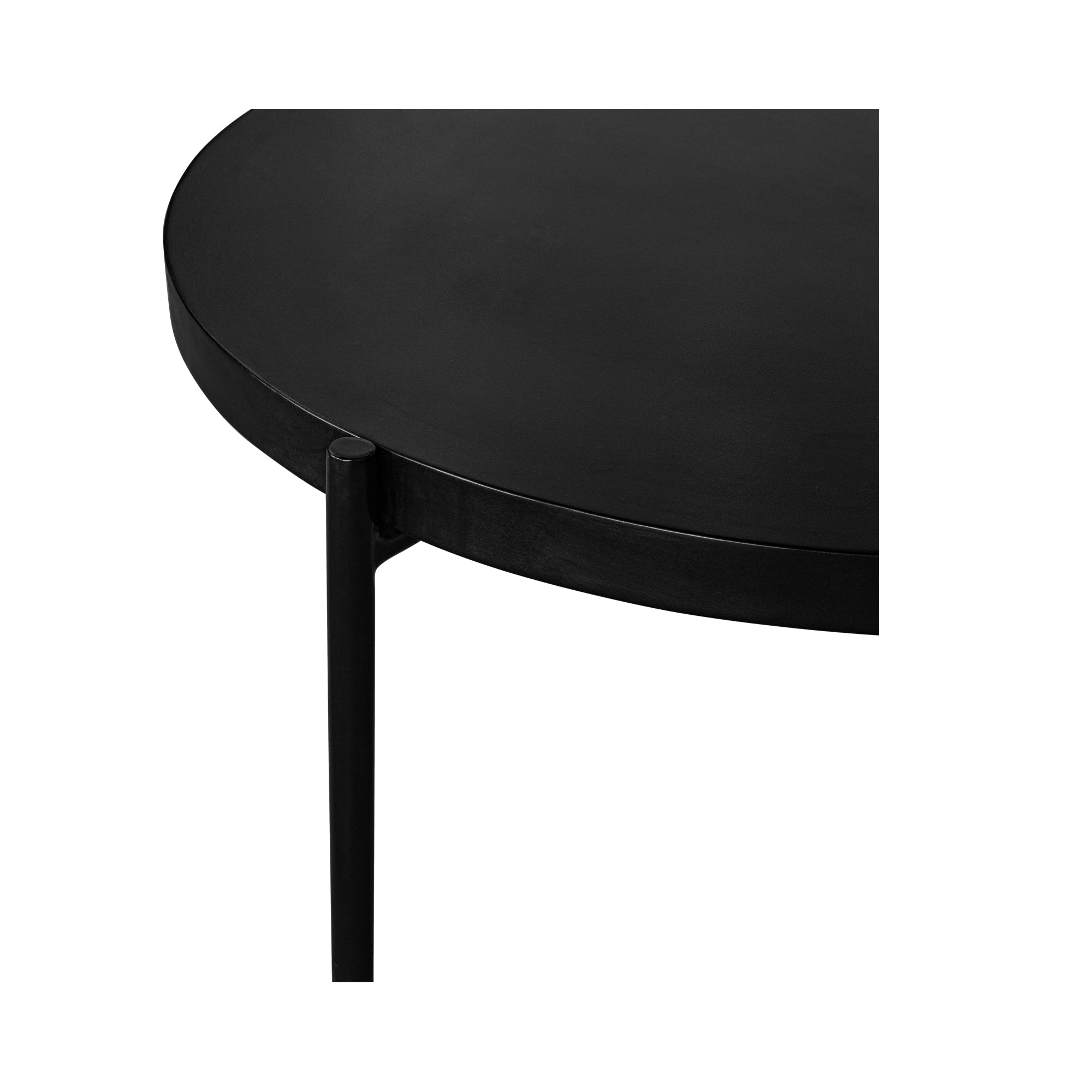 Moes Mendez Outdoor Coffee Table Black BQ-1009-02