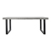 Moes Jedrik Outdoor Dining Table Large Grey BQ-1018-25-0