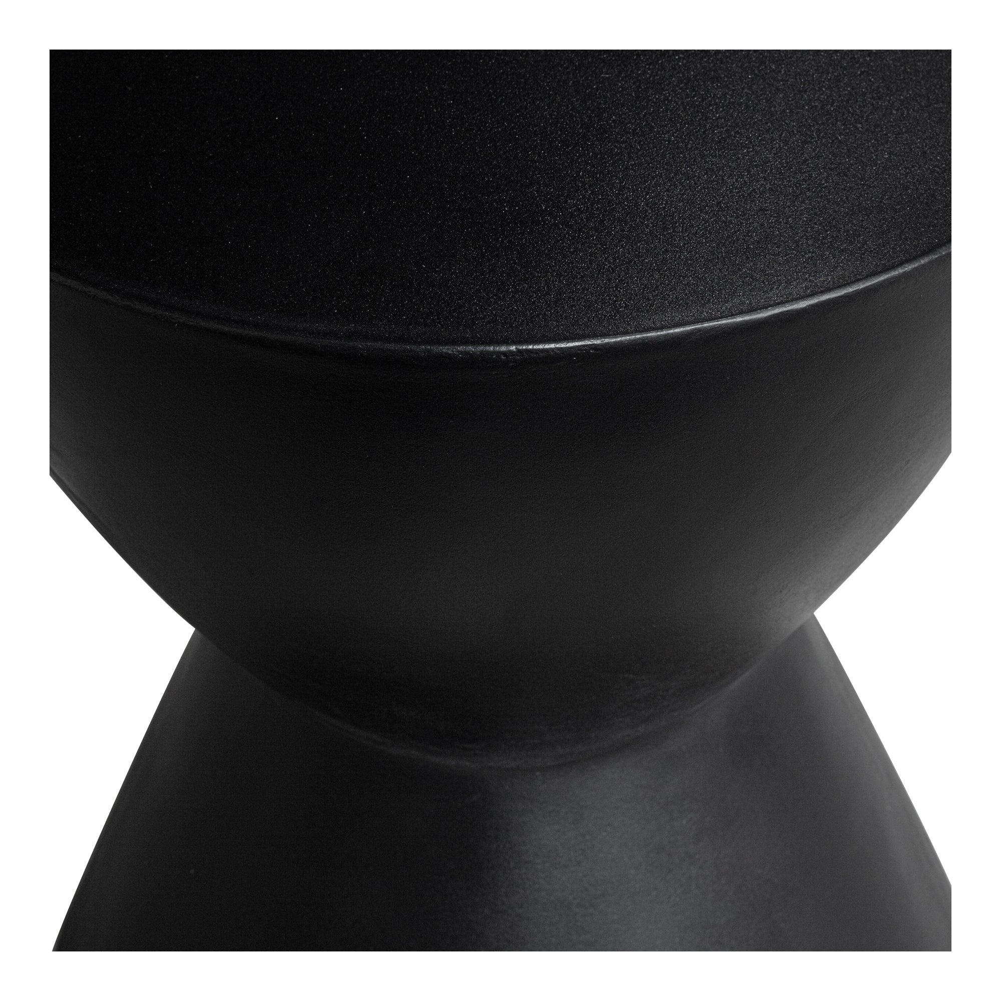 Moes Hourglass Outdoor Stool Black BQ-1022-02