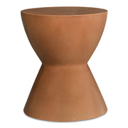 Moes Hourglass Outdoor Stool Terracotta BQ-1022-23