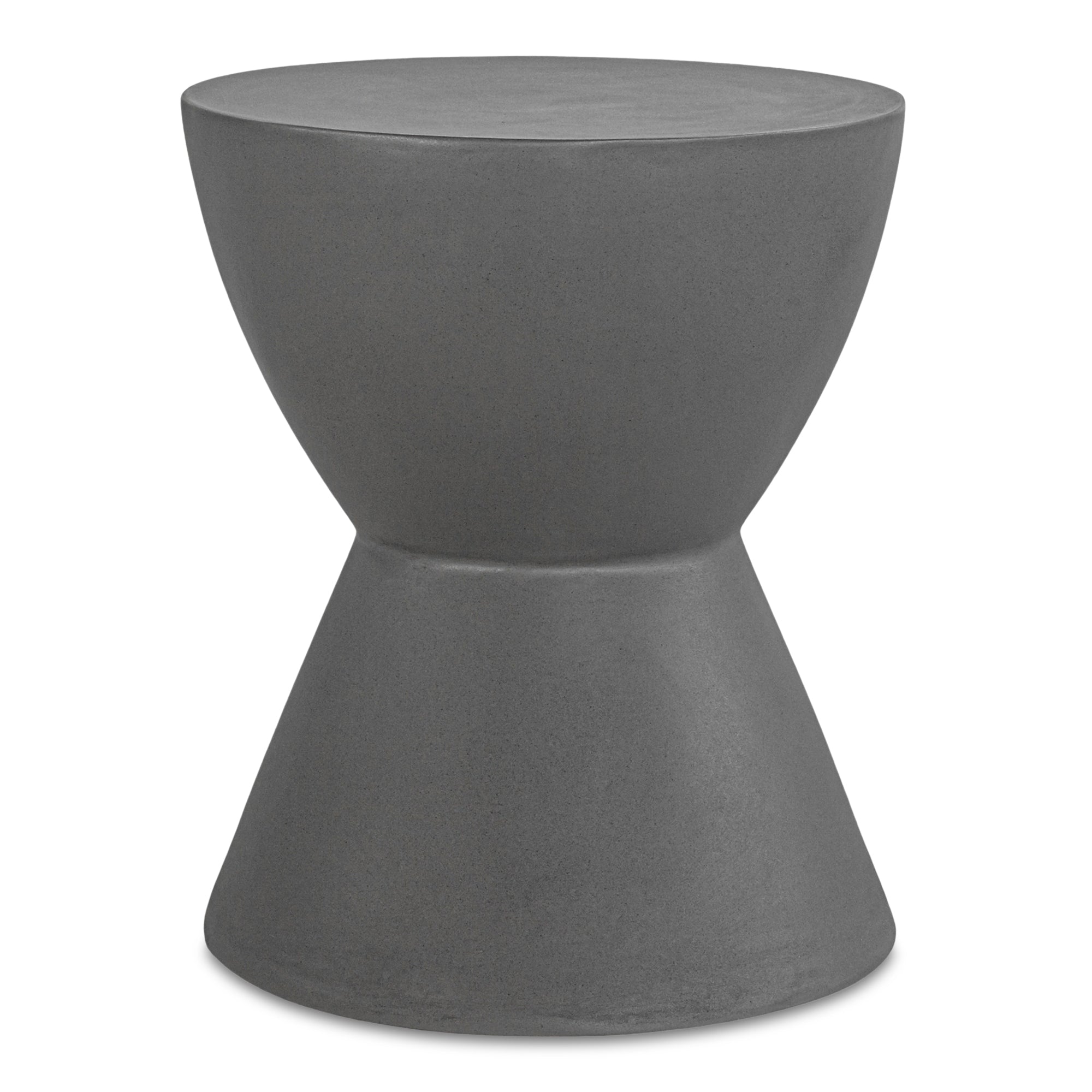 Moes Hourglass Outdoor Stool Grey BQ-1022-25