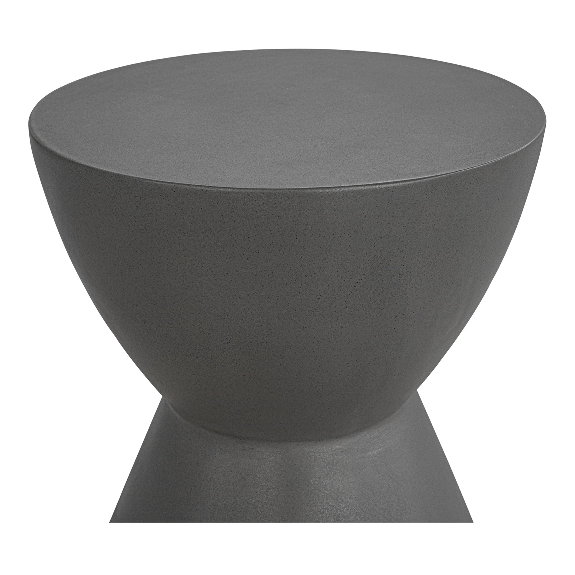 Moes Hourglass Outdoor Stool Grey BQ-1022-25