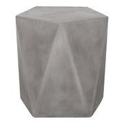 Moes Gem Outdoor Stool Grey BQ-1023-25