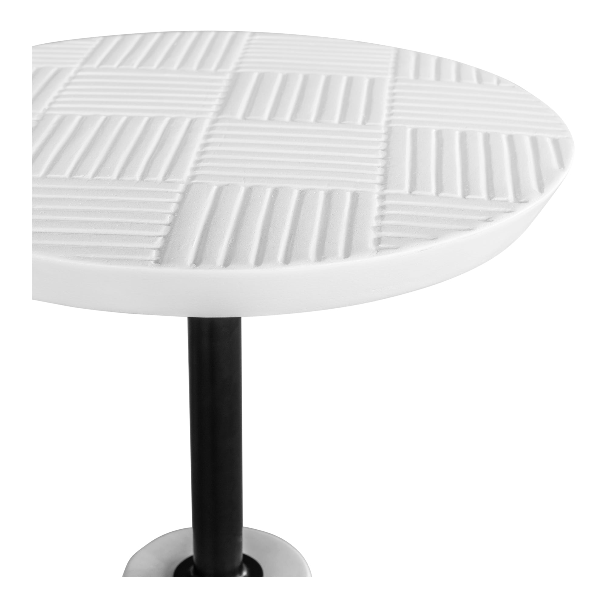 Moes Foundation Outdoor Accent Table White BQ-1046-18