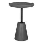 Moes Foundation Outdoor Accent Table Dark Grey BQ-1046-25