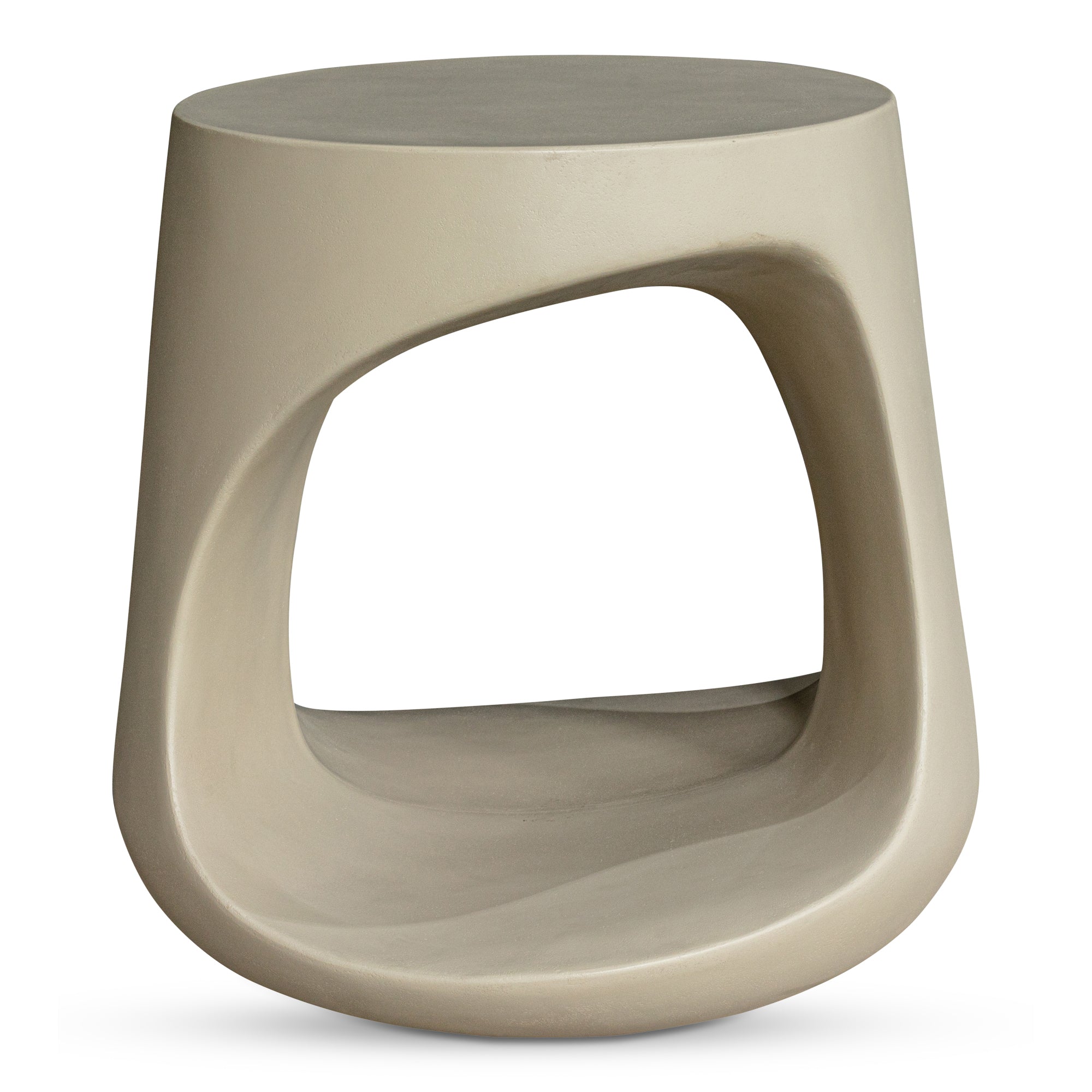 Moes Rothko Outdoor Stool Cream BQ-1055-05