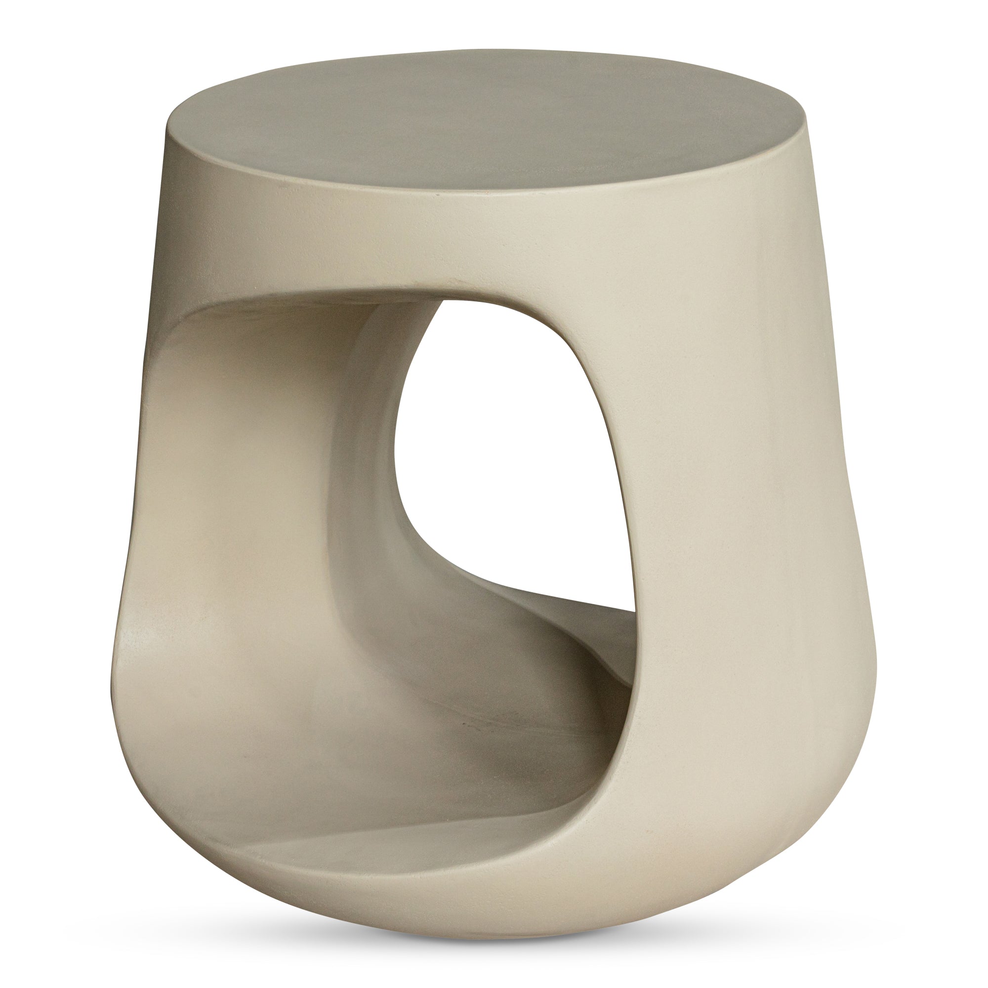 Moes Rothko Outdoor Stool Cream BQ-1055-05