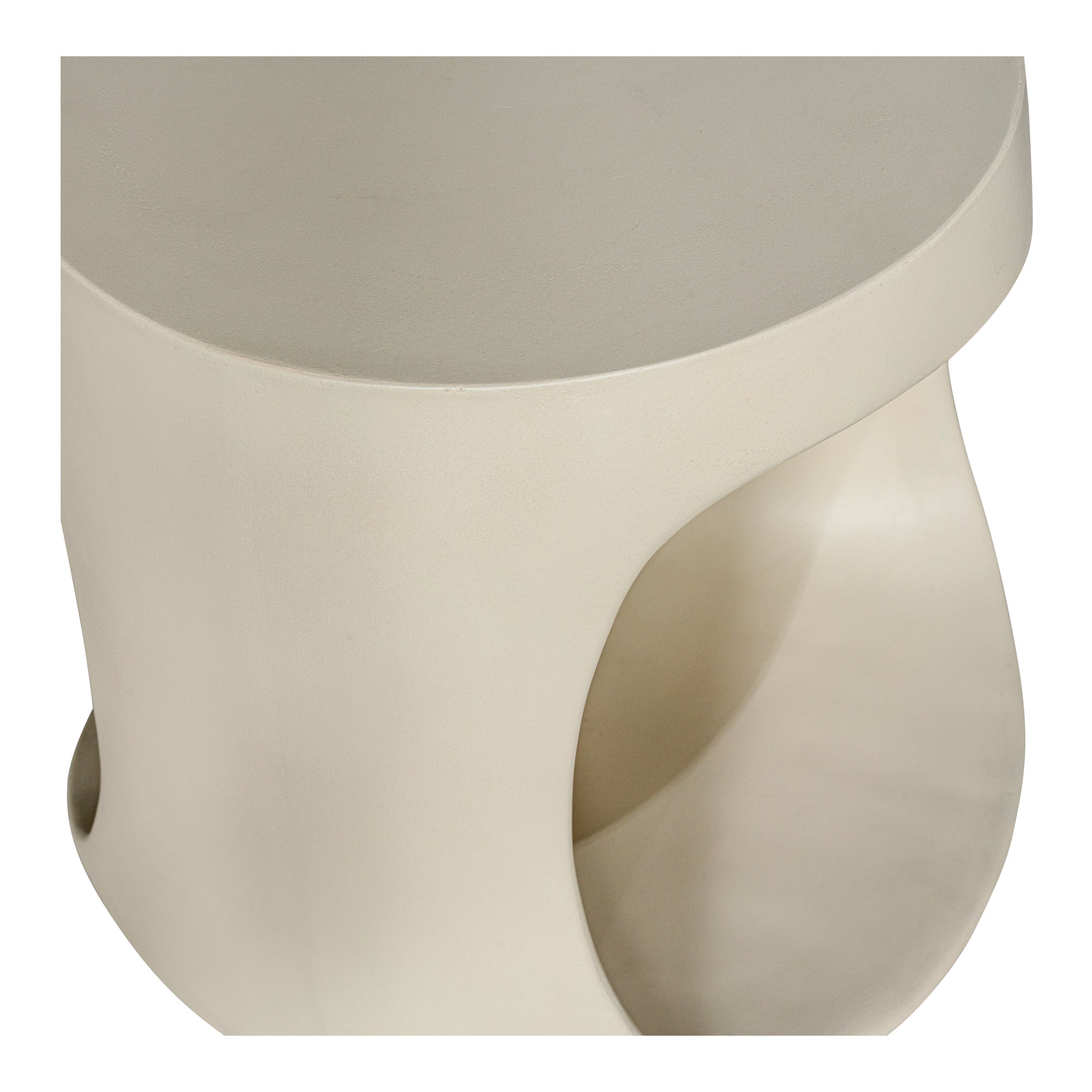 Moes Rothko Outdoor Stool Cream BQ-1055-05