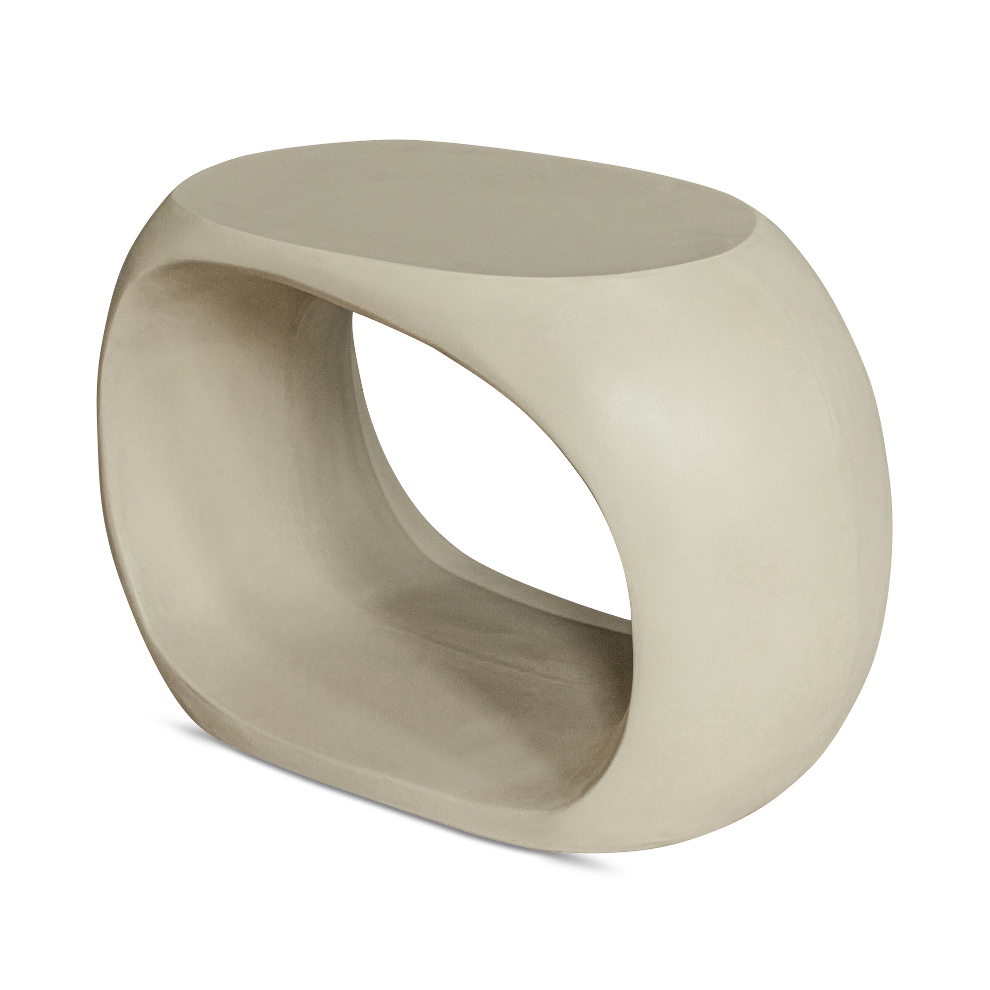 Moes Albers Outdoor Stool Cream BQ-1056-05