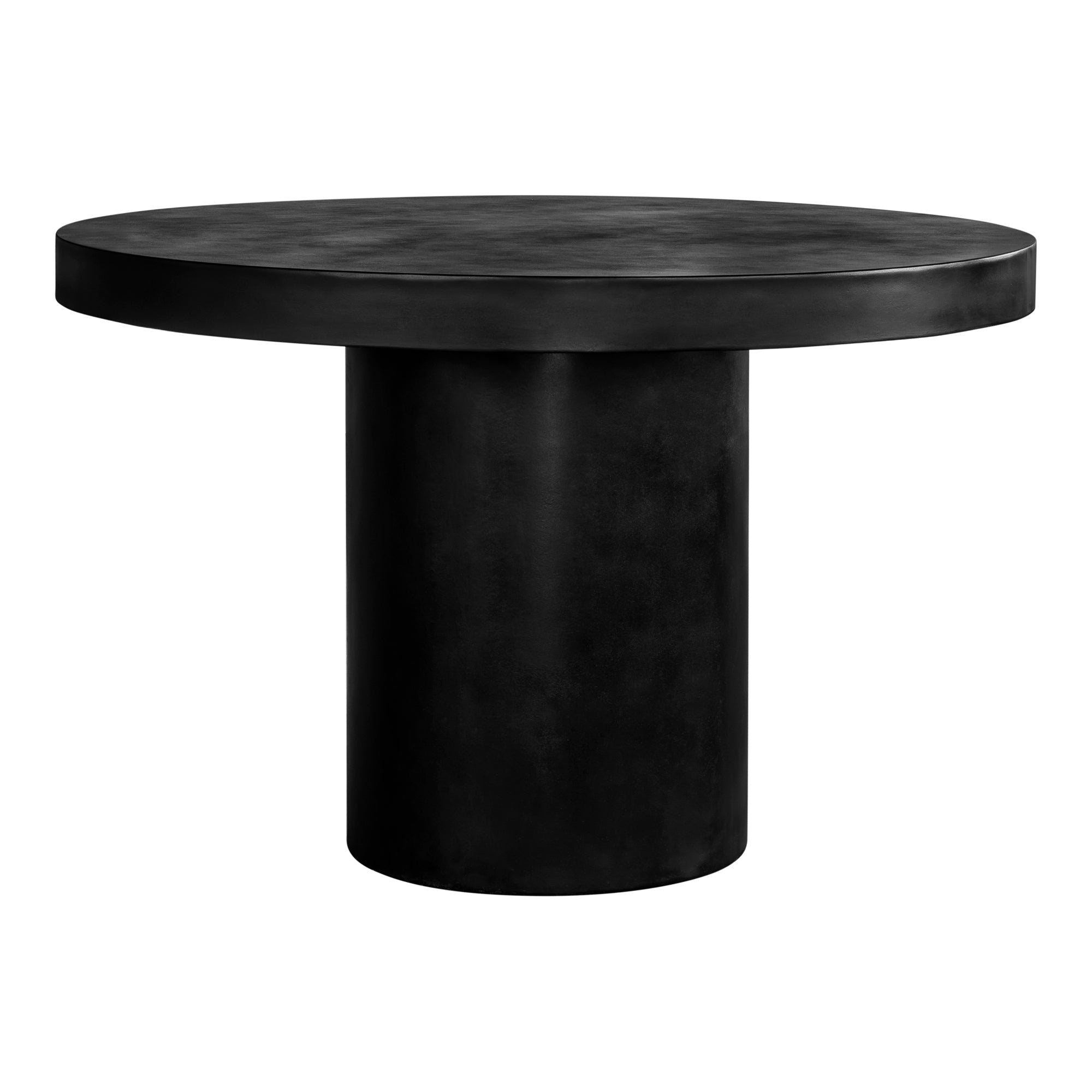 Moes Cassius Round Outdoor Dining Table Black BQ-1057-02-0