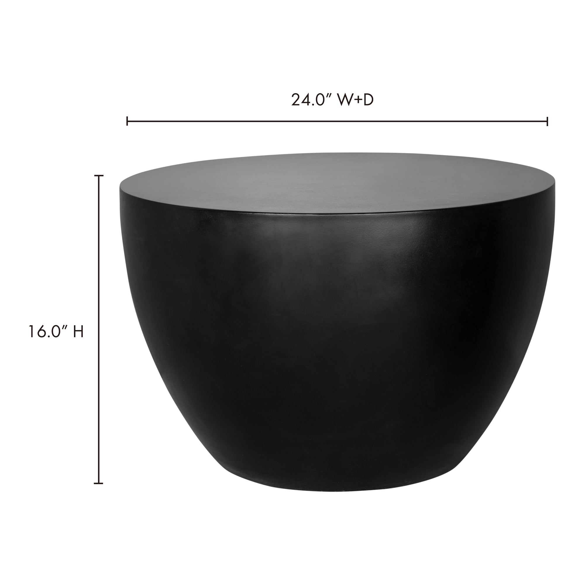 Moes Insitu Side Table Black BQ-1059-02