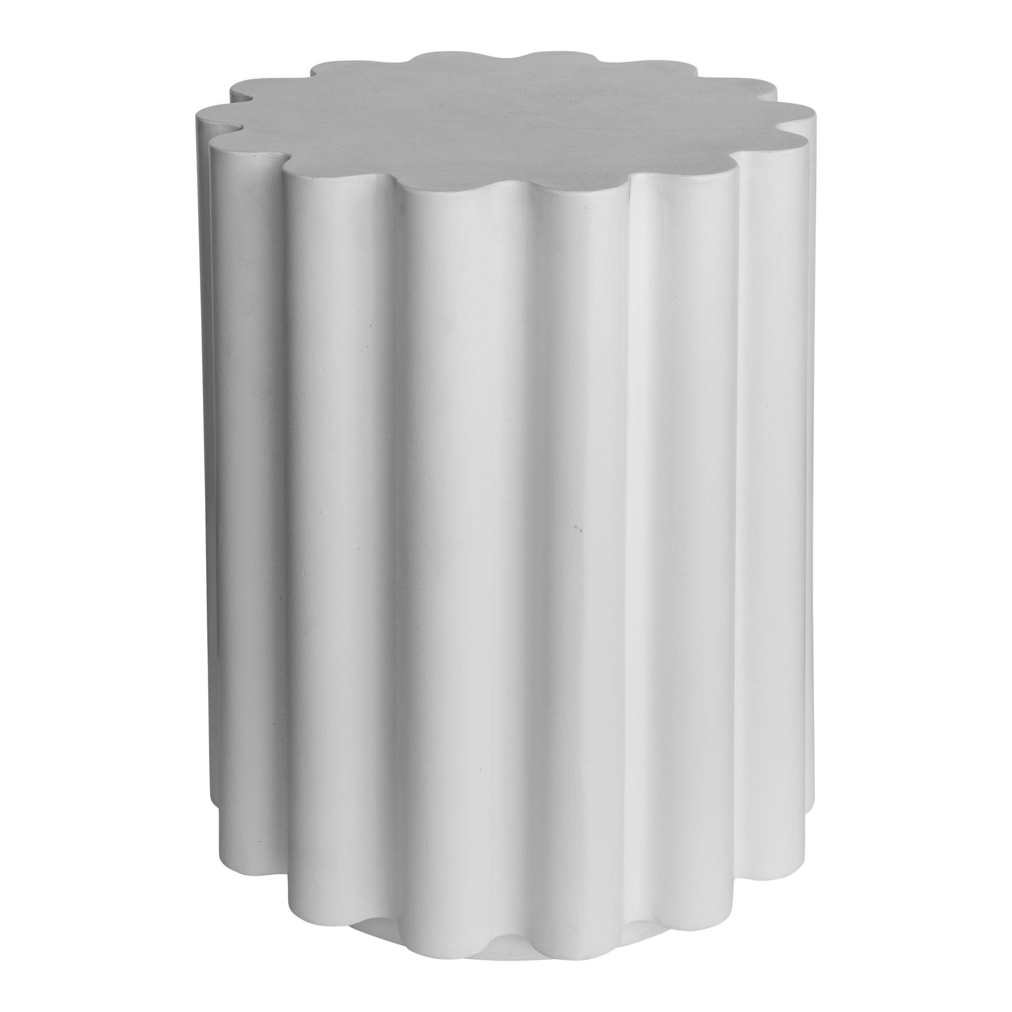 Moes Taffy Accent Table White BQ-1062-18