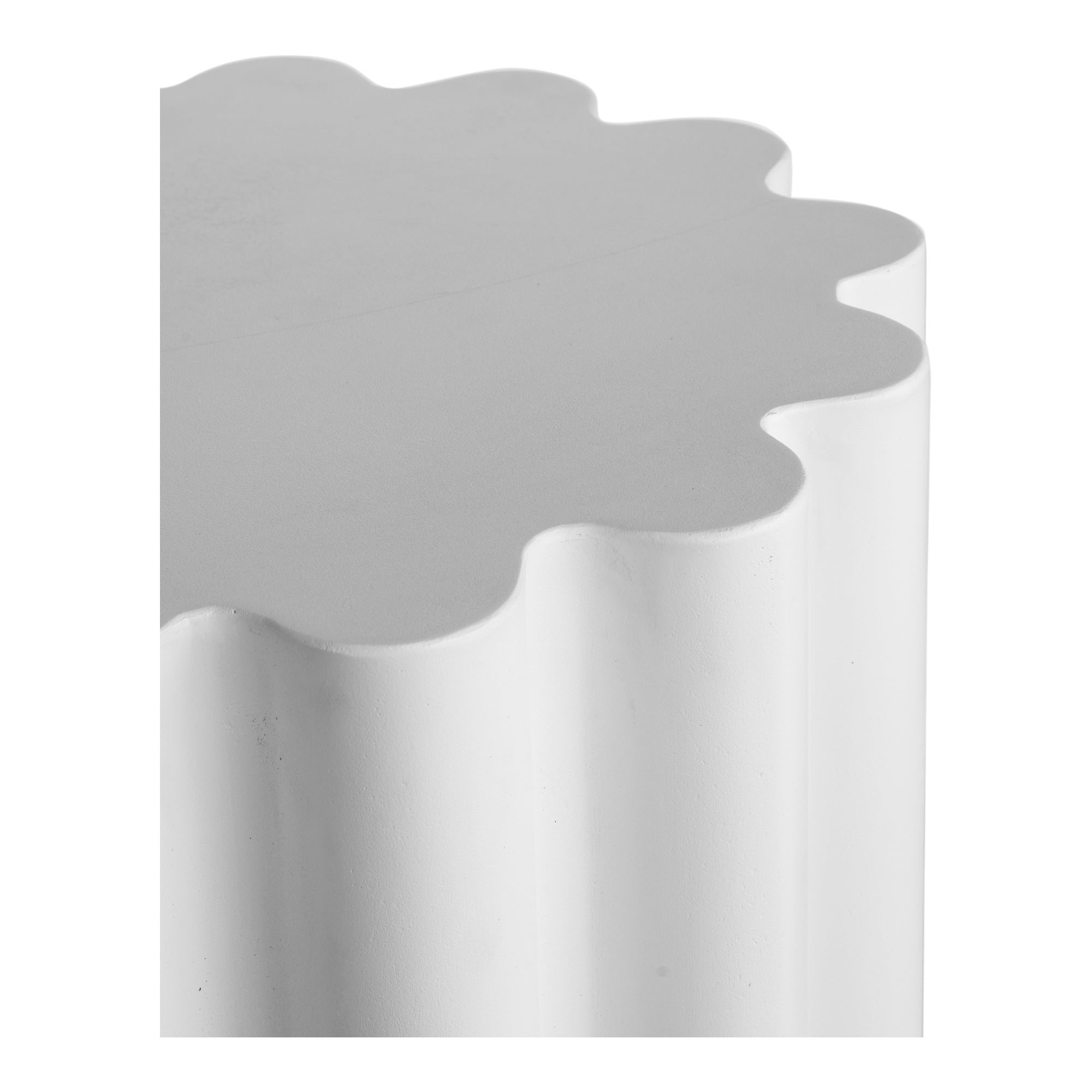 Moes Taffy Accent Table White BQ-1062-18