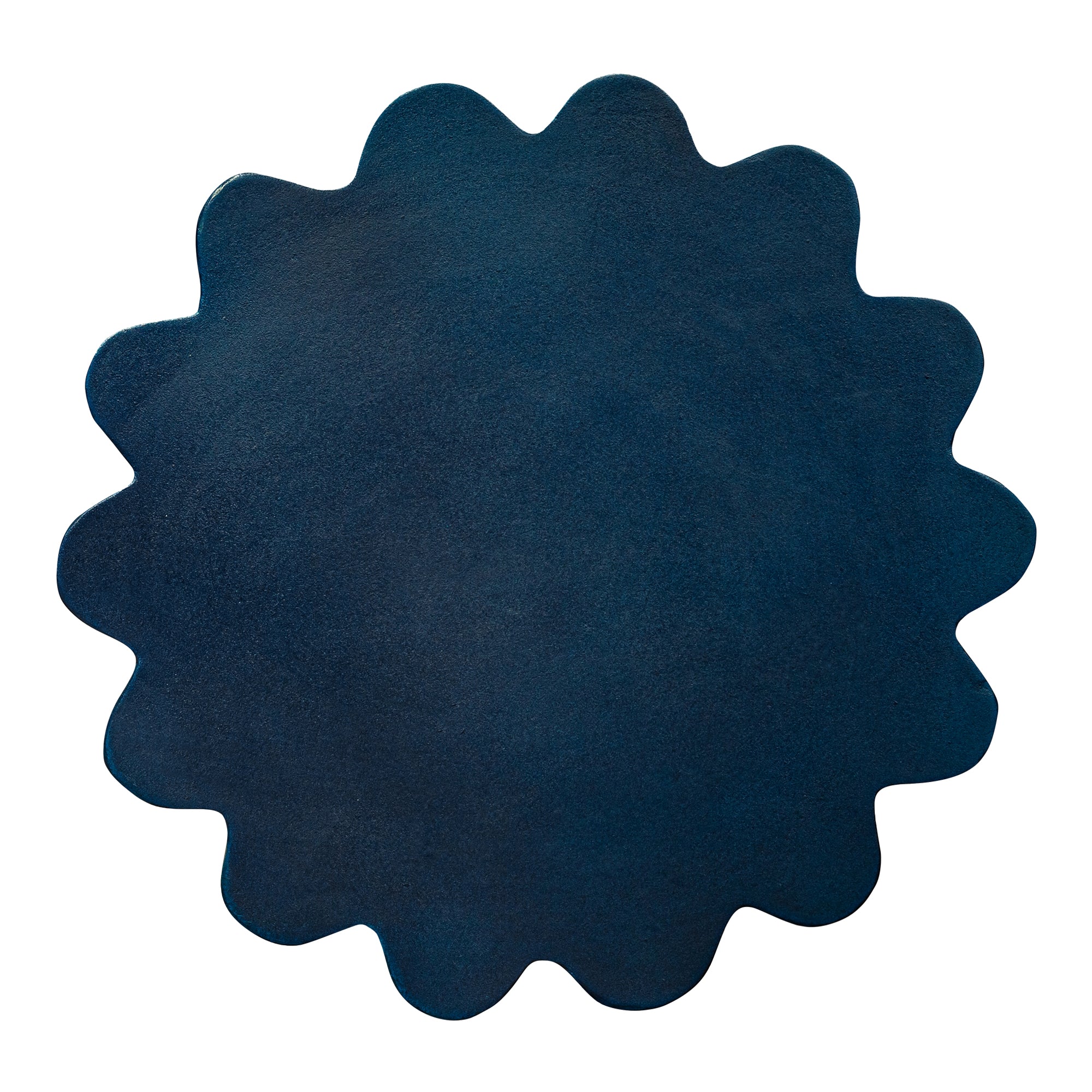 Moes Taffy Accent Table Navy Blue BQ-1062-46
