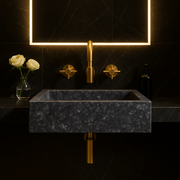 Gray Marble Sink