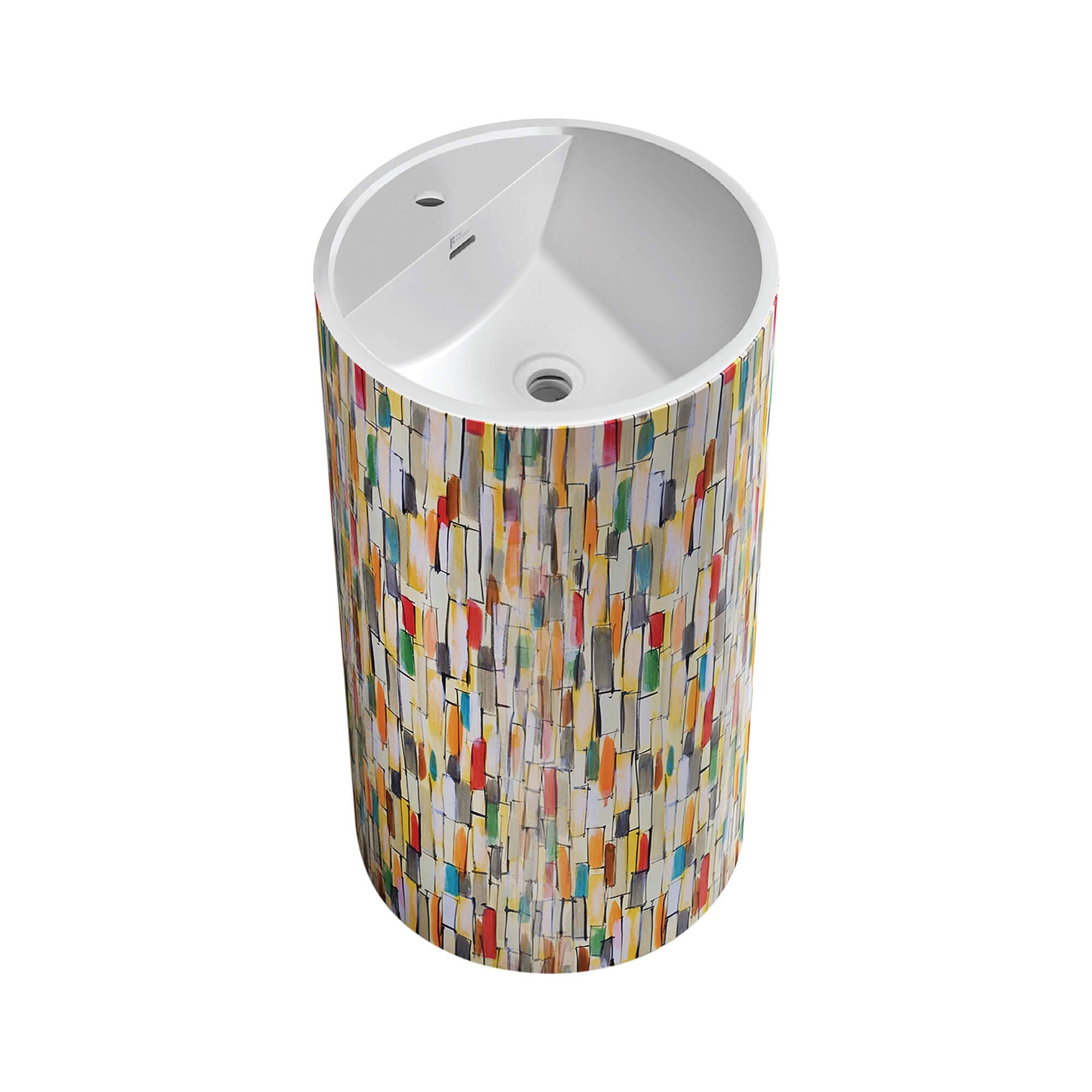 Brushstream Pedestal 18" x 18"