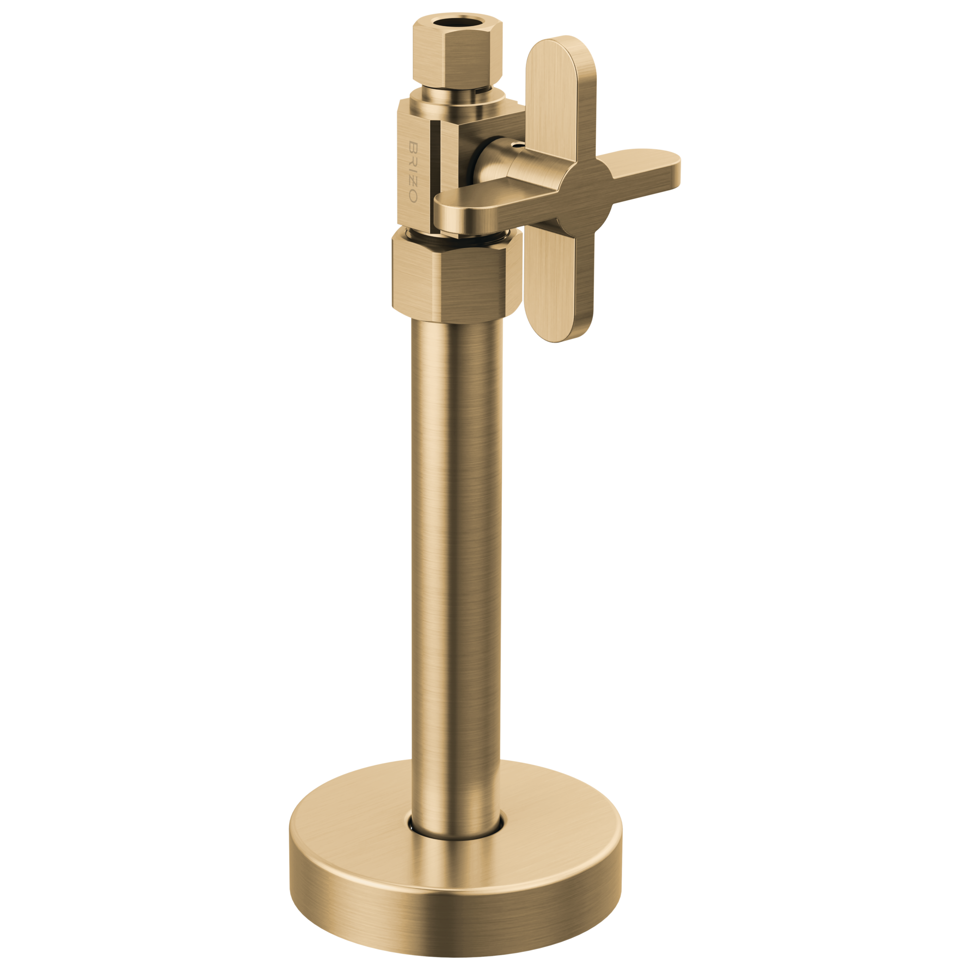 Brizo Odin® Straight Supply Stop Valve with Cross Handle