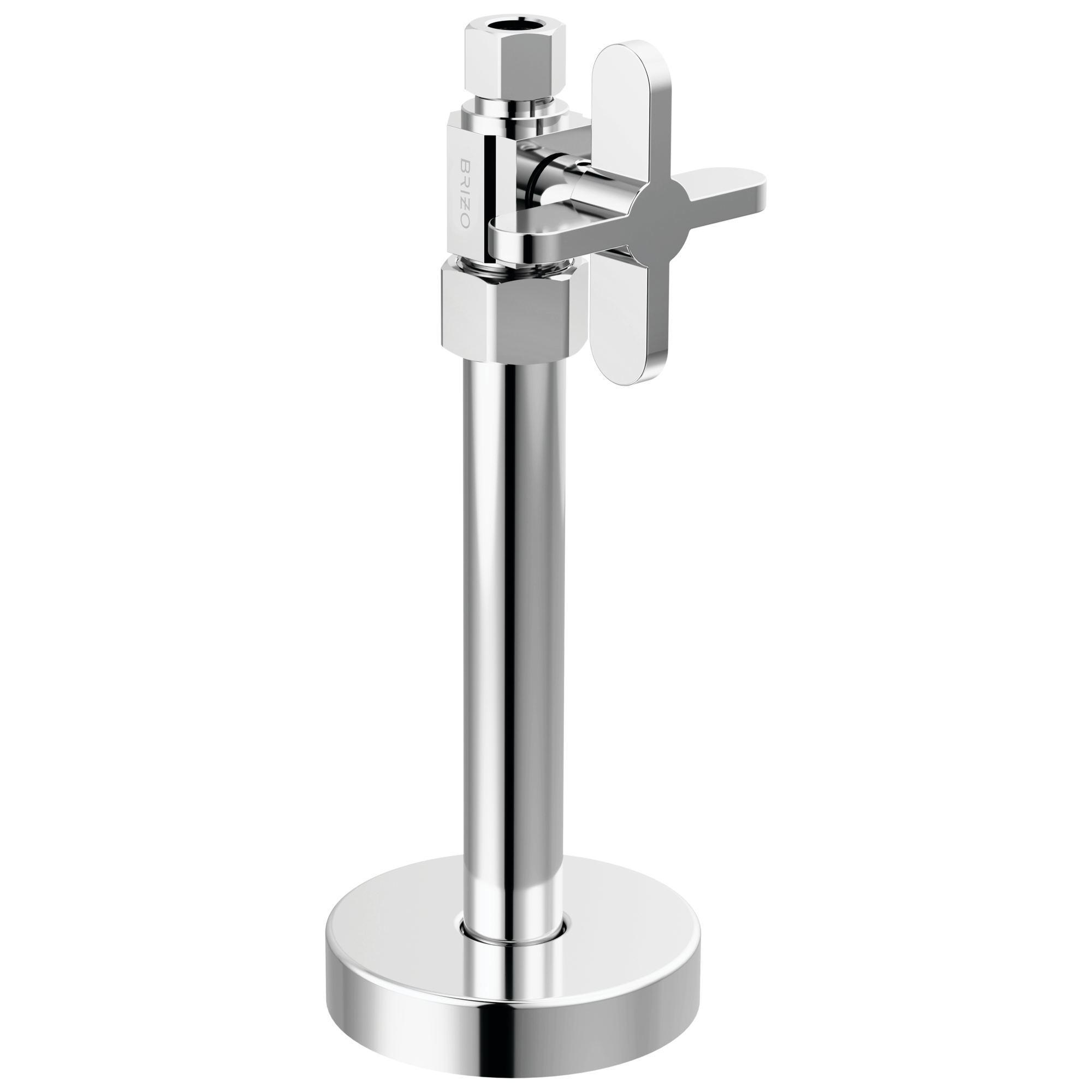 Brizo Odin® Straight Supply Stop Valve with Cross Handle