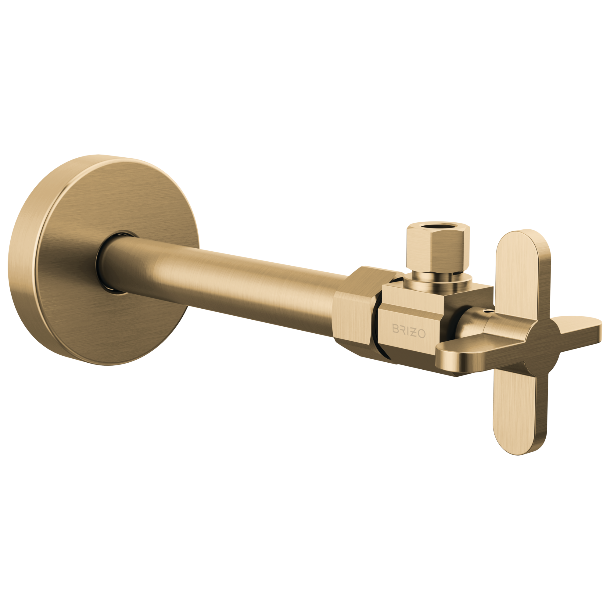Brizo Odin® Angled Supply Stop Valve with Cross Handle