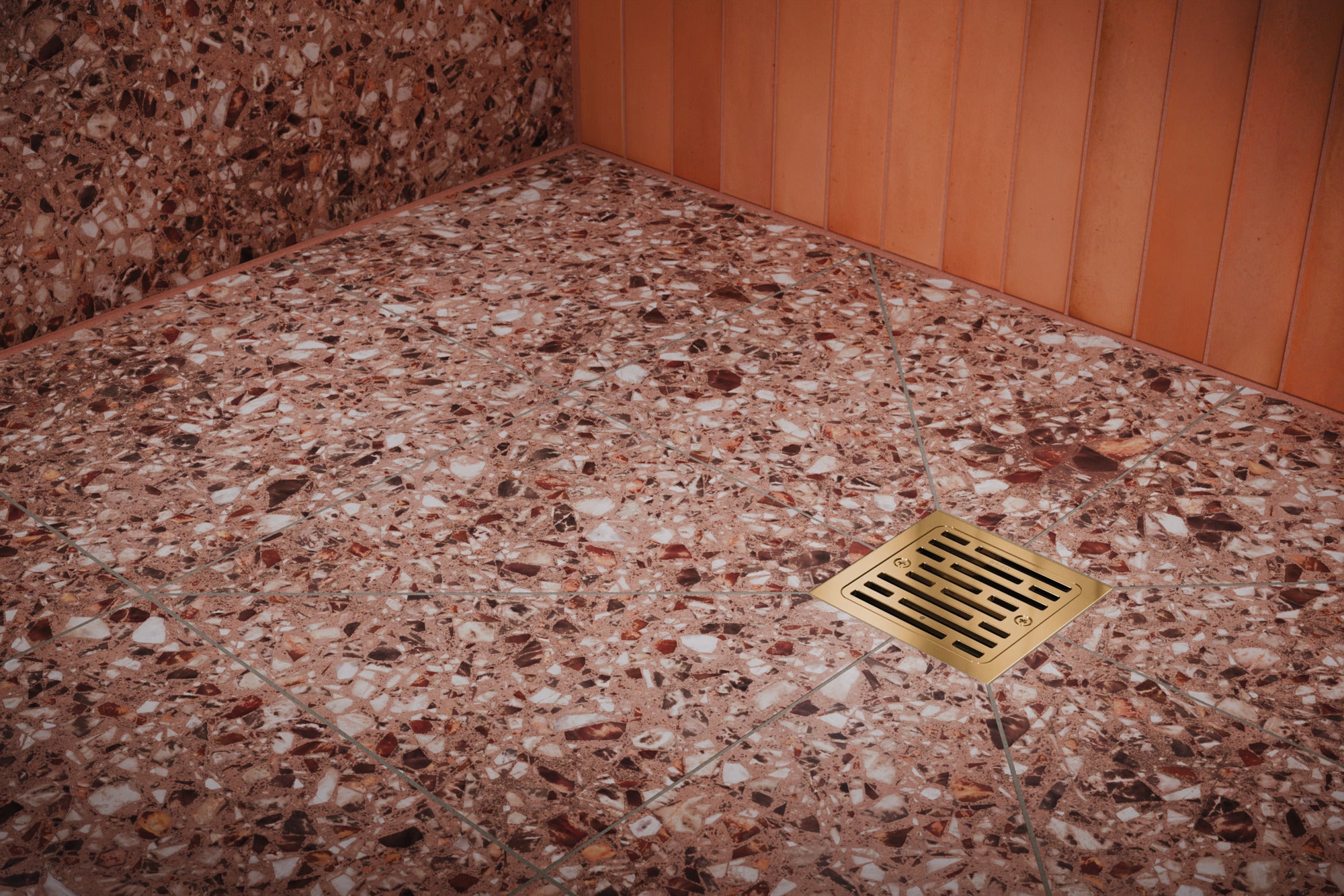 Brizo Other 4" Tile-In Square Shower Drain