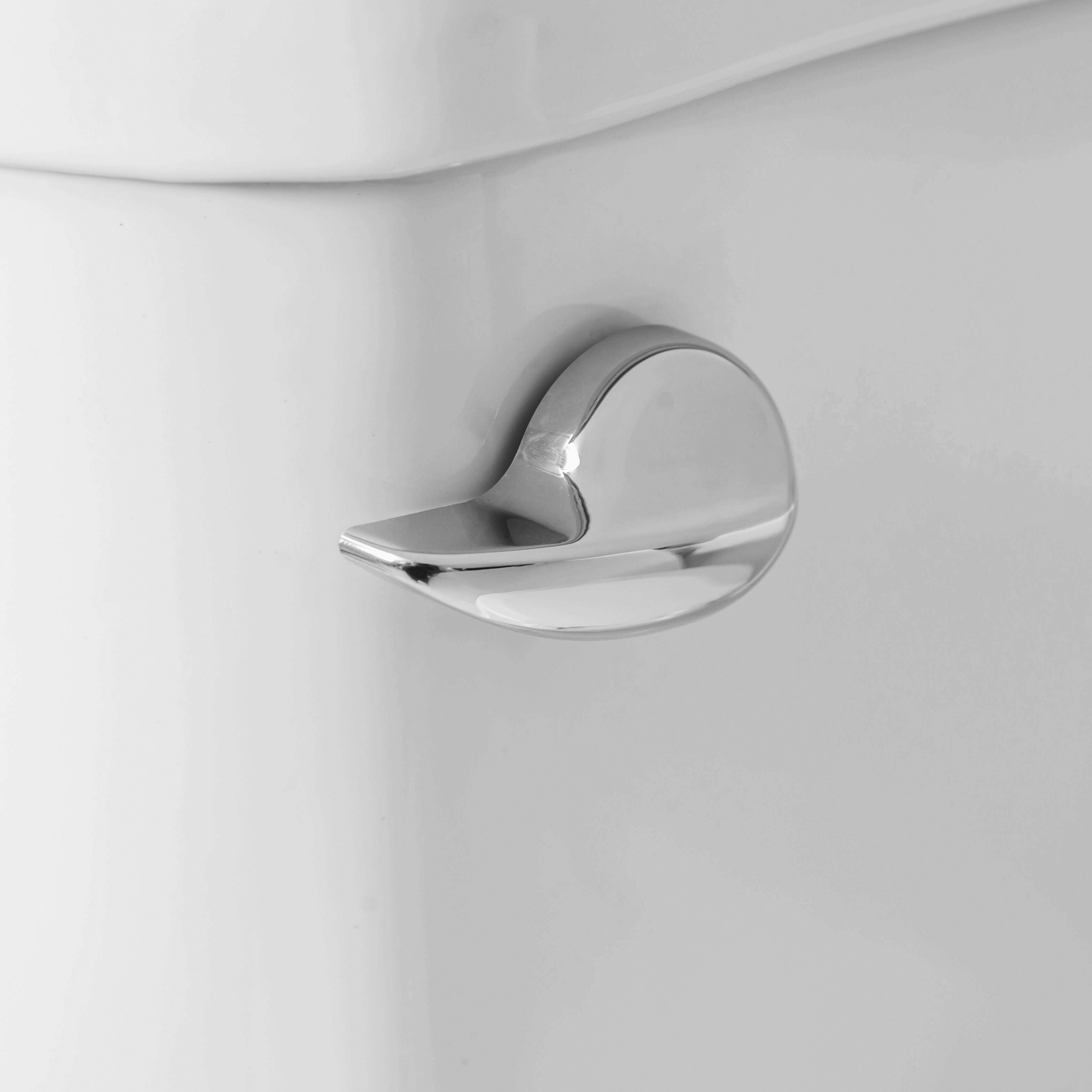 Fine Fixtures BETBN1W Two-Piece Toilet – Elongated White 12″ Rough-In