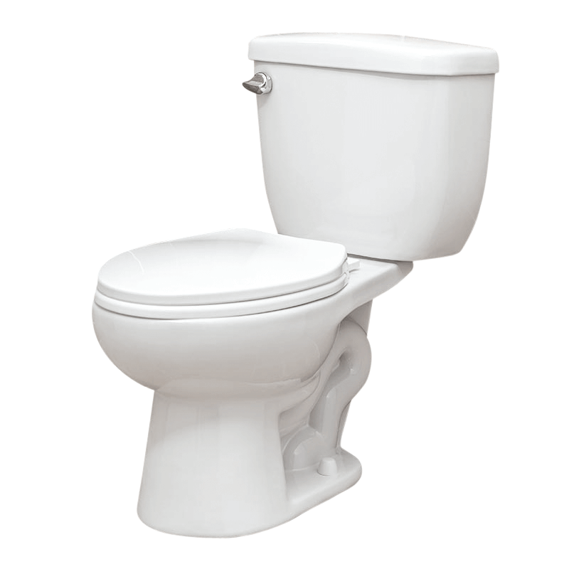 Fine Fixtures Oceana™ BTBN3W Two-Piece Toilet – Round White 12″ Rough-In
