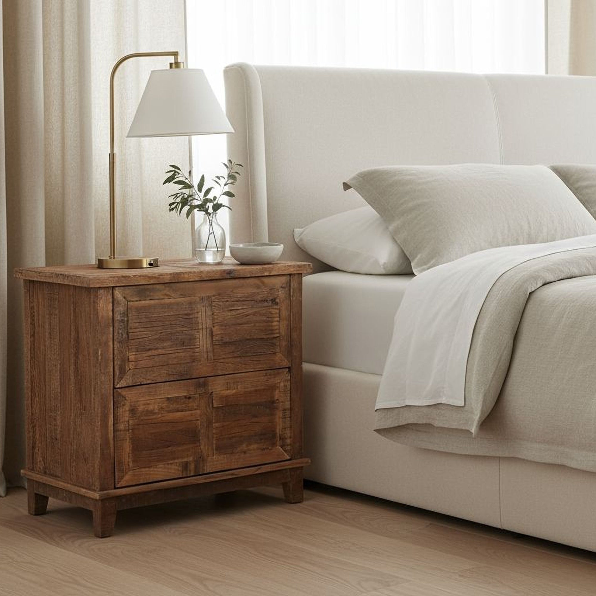 Moes Augusta Nightstand Brown BV-1035-03