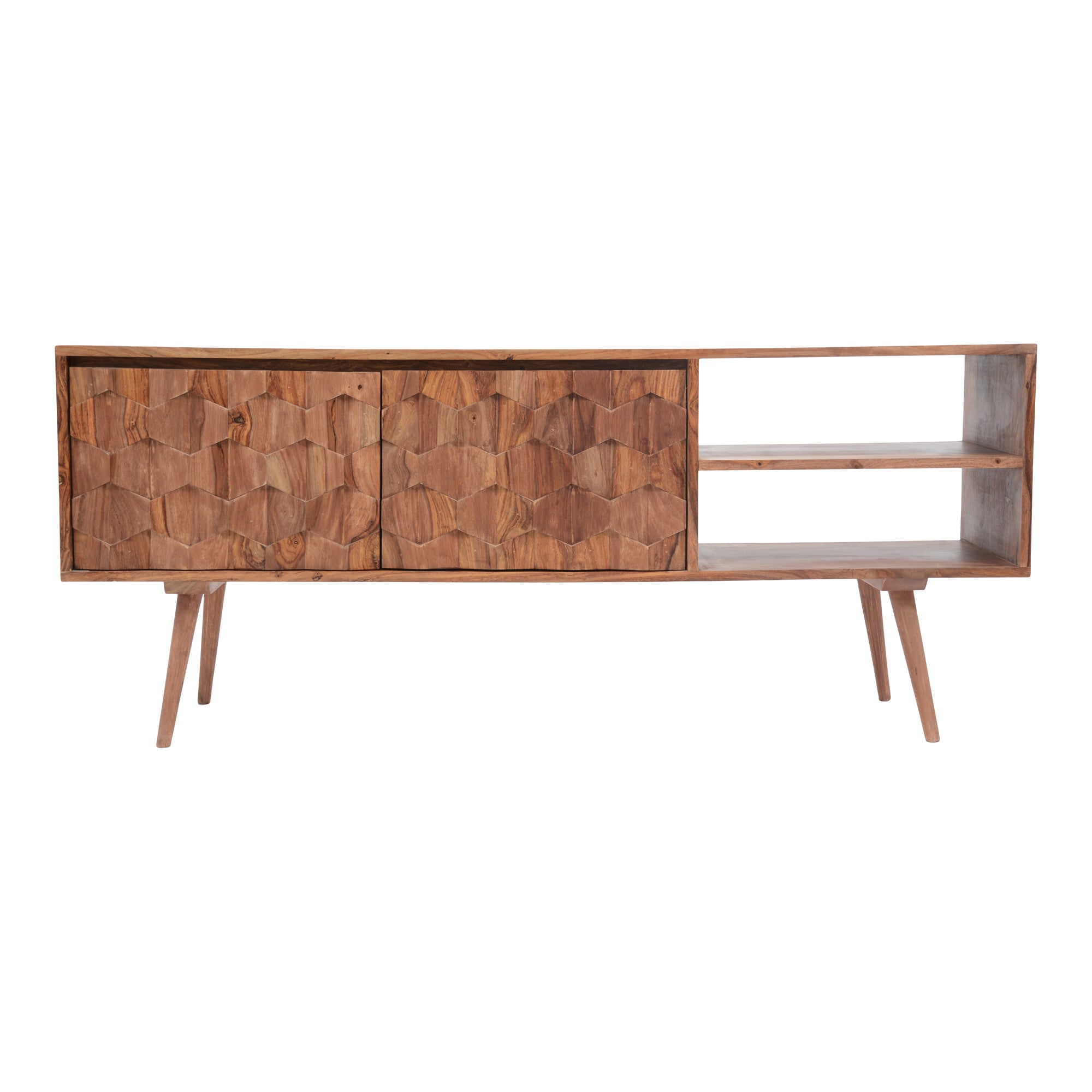 Moes O2 TV Cabinet Natural BZ-1020-24