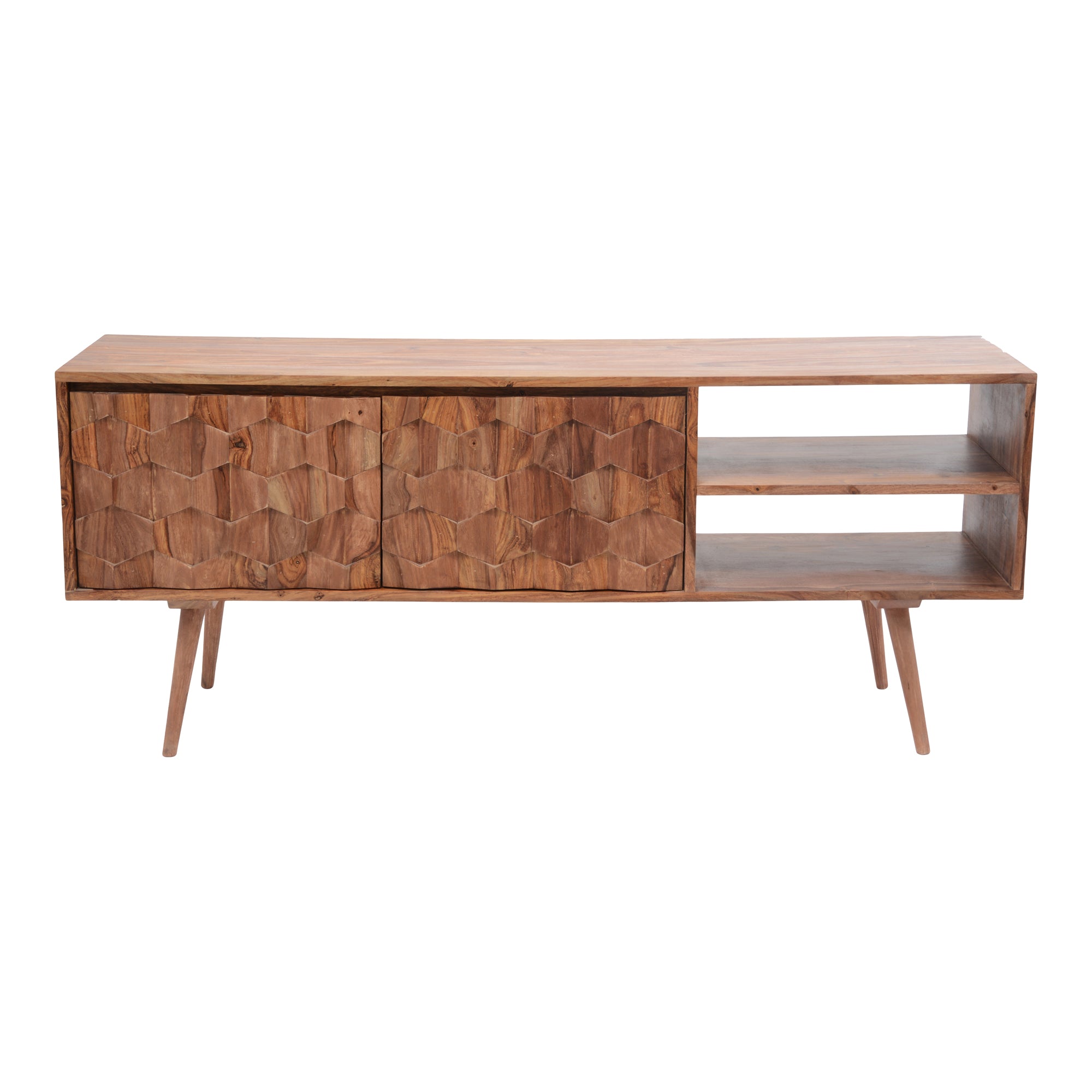 Moes O2 TV Cabinet Natural BZ-1020-24