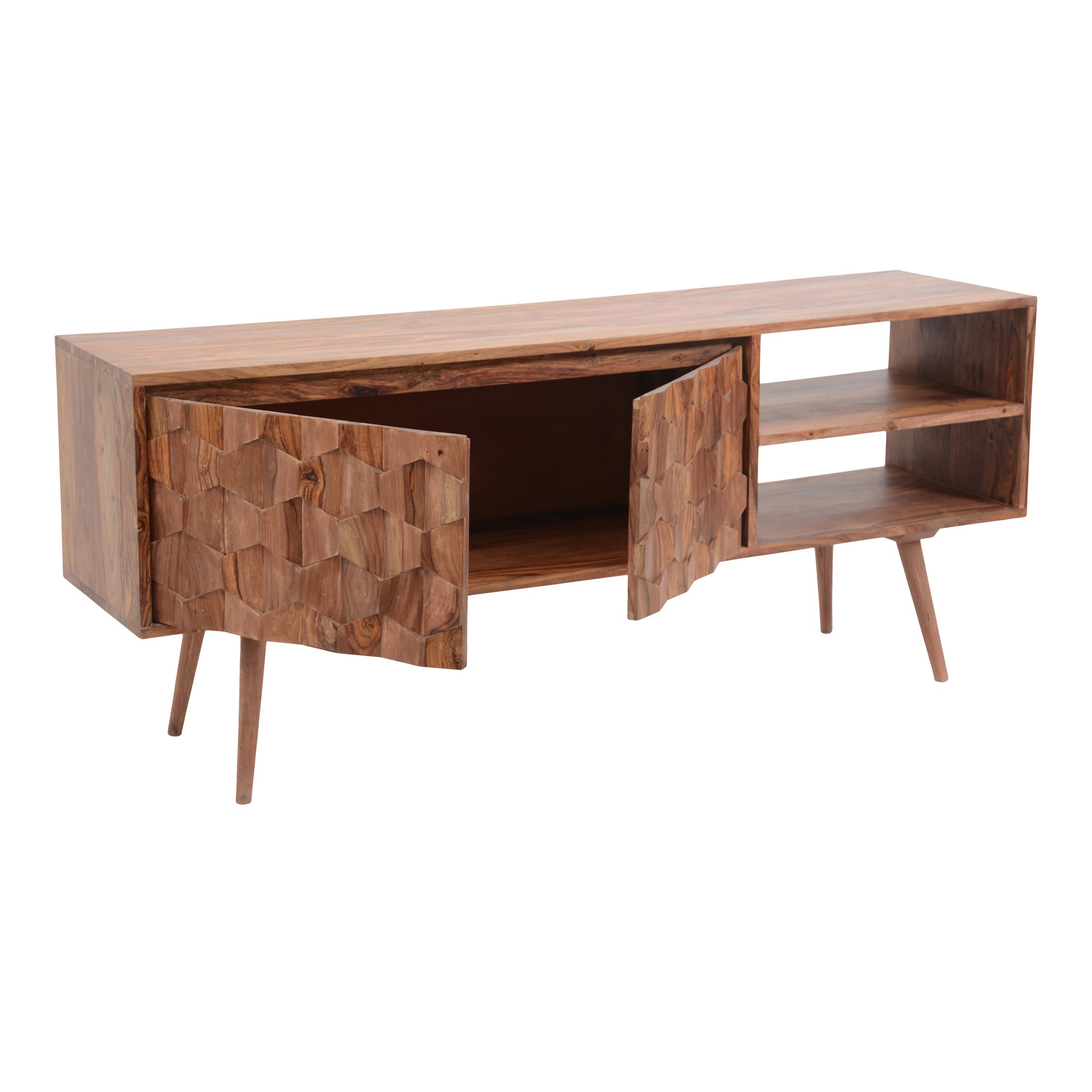 Moes O2 TV Cabinet Natural BZ-1020-24