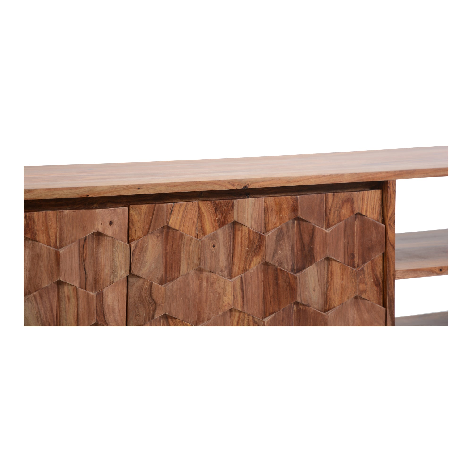 Moes O2 TV Cabinet Natural BZ-1020-24