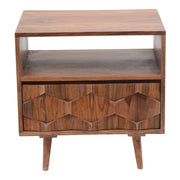 Moes O2 Nightstand Natural BZ-1022-24